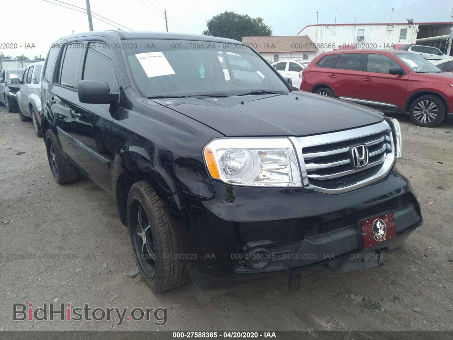 Фотография 5FNYF3H27FB001584 - HONDA PILOT 2015