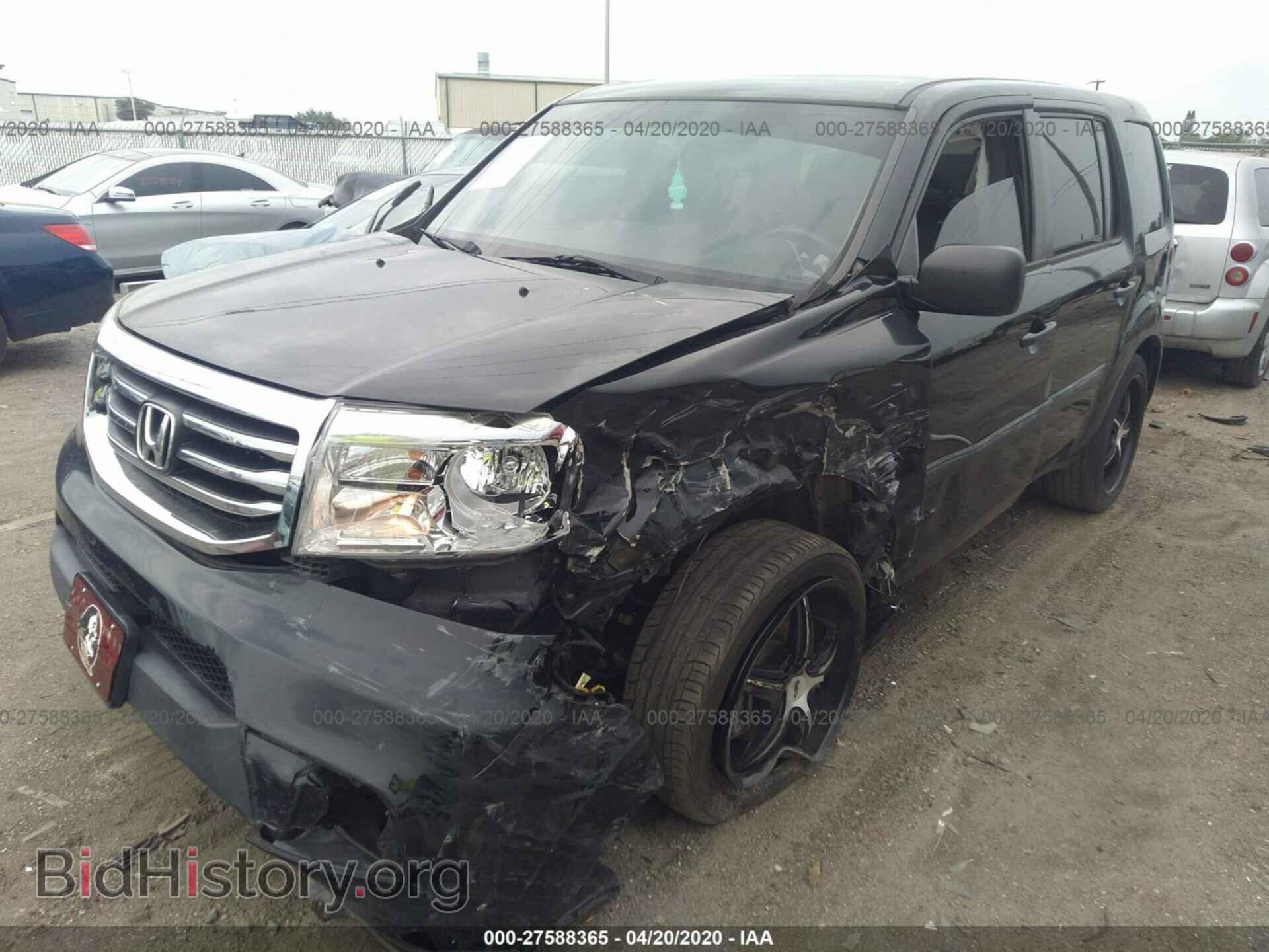 2015 HONDA PILOT - VIN: 5FNYF3H27FB001584 - Фото 2