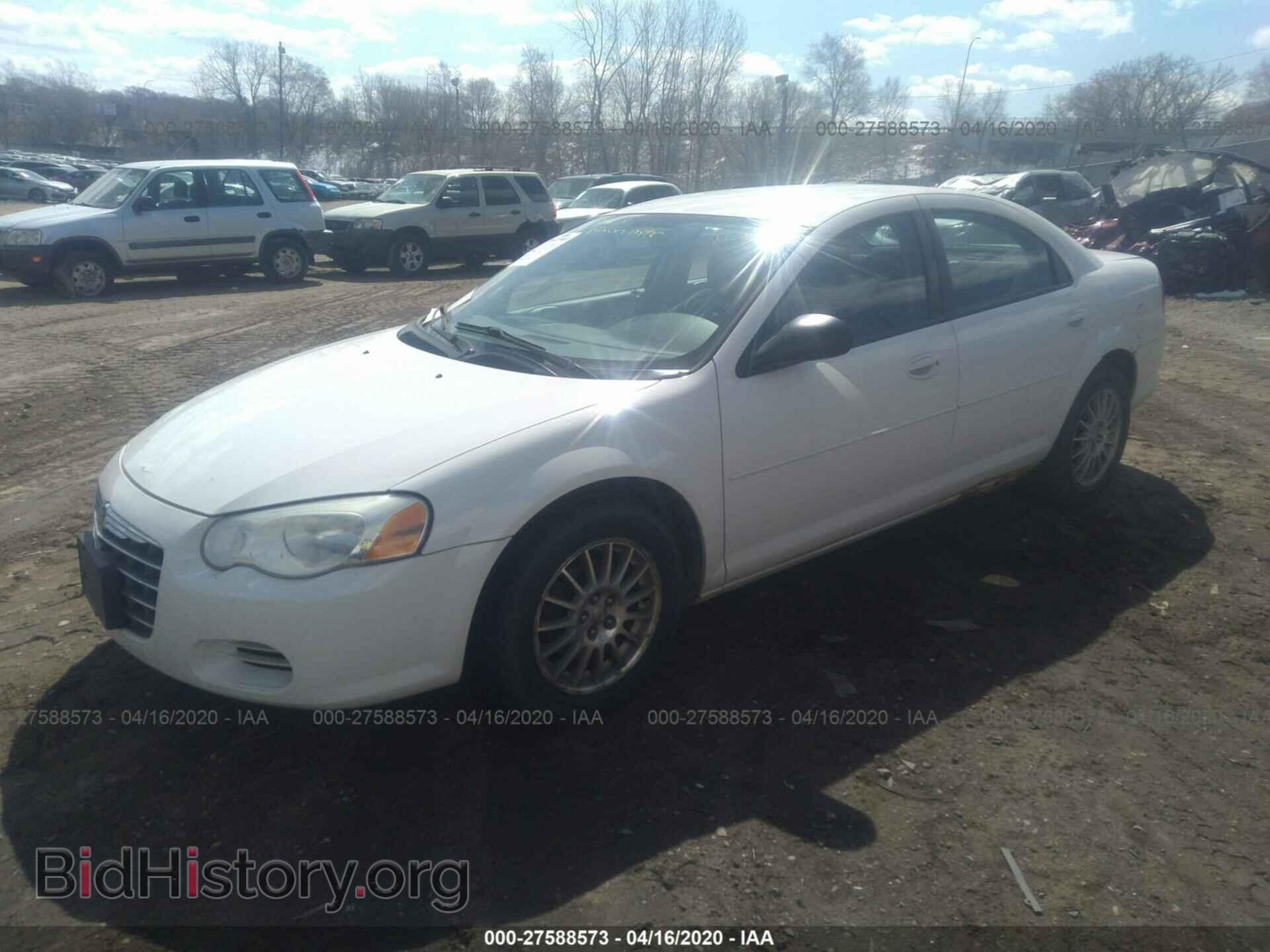 2004 CHRYSLER SEBRING - VIN: 1C3EL56R34N256503 - Фото 2