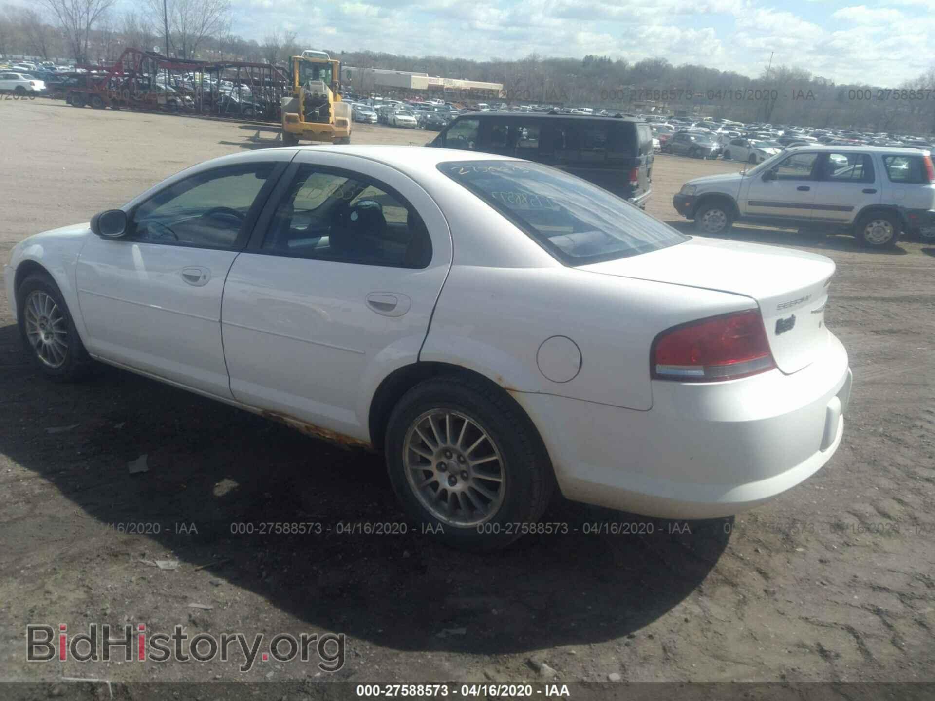 2004 CHRYSLER SEBRING - VIN: 1C3EL56R34N256503 - Фото 3