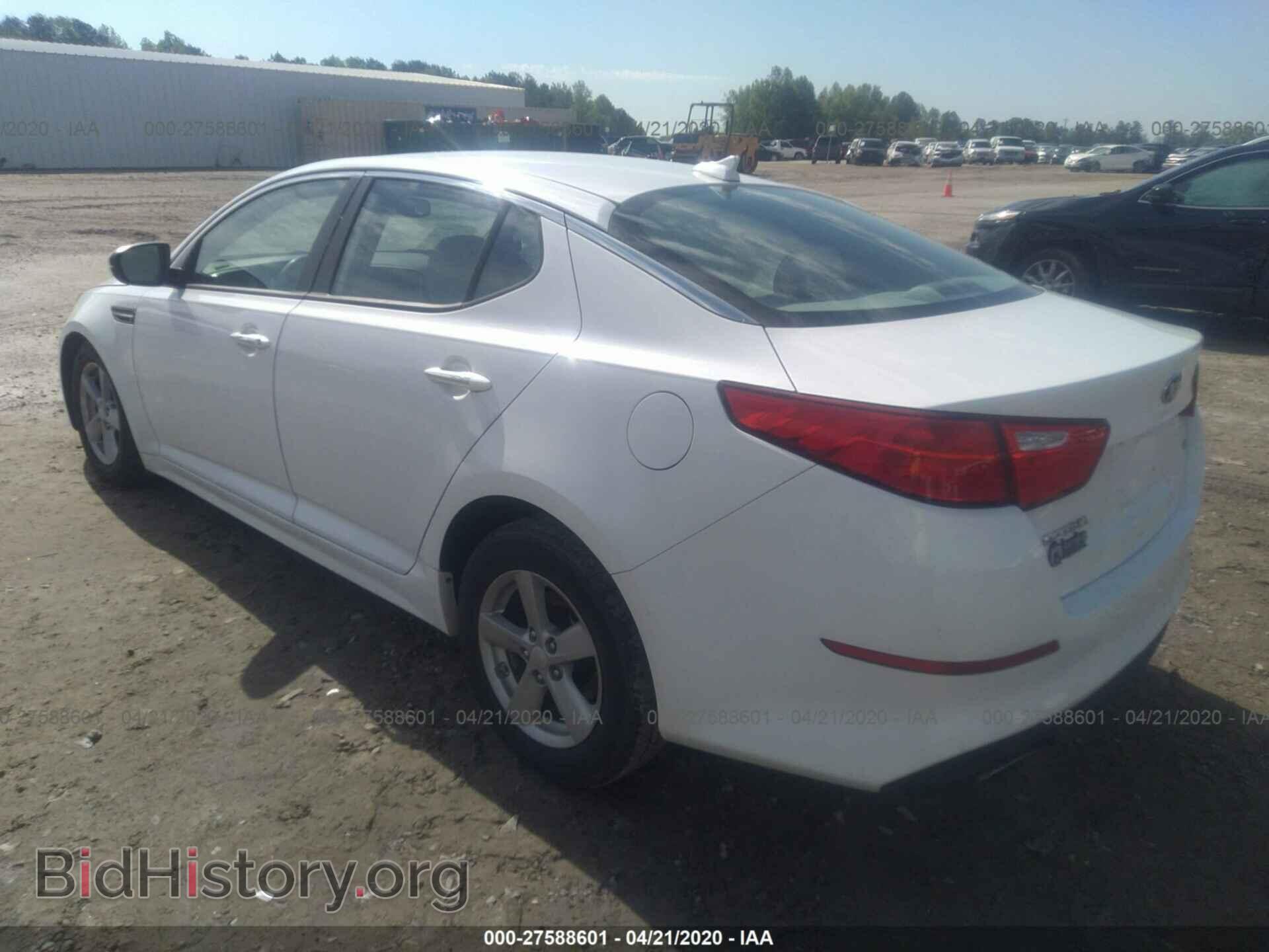 2014 KIA OPTIMA - VIN: 5XXGM4A79EG317030 - Фото 3