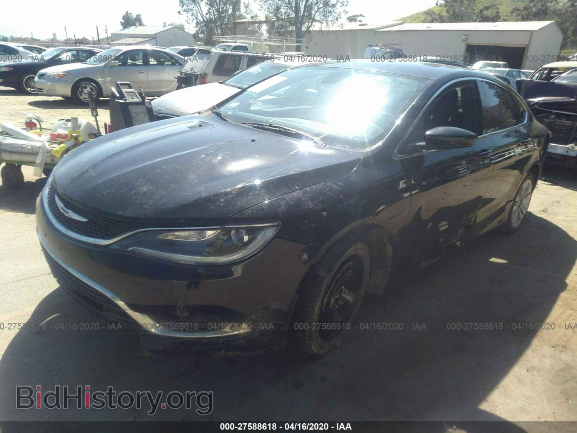 2015 CHRYSLER 200 - VIN: 1C3CCCAB6FN685370 - Фото 2