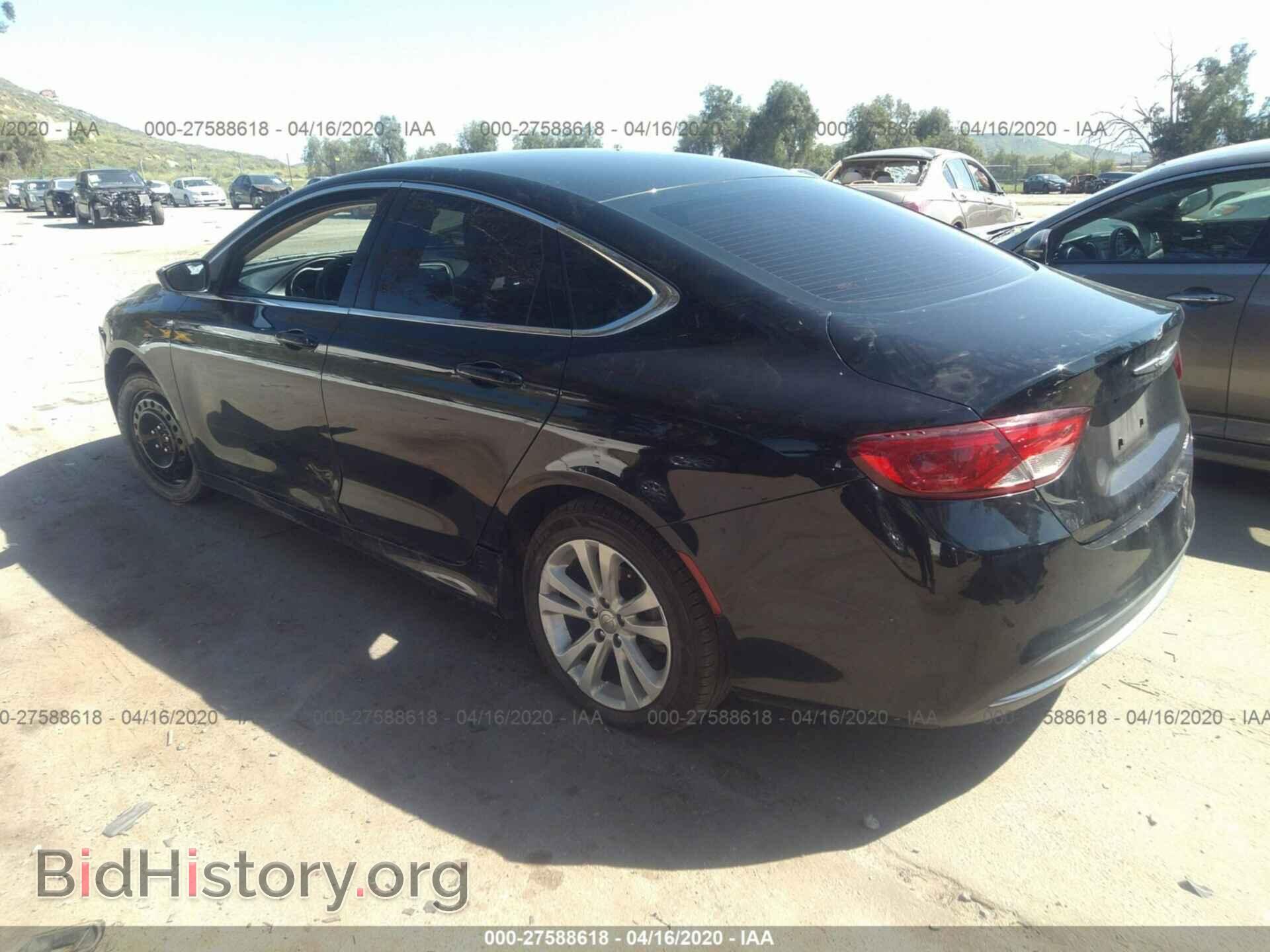 2015 CHRYSLER 200 - VIN: 1C3CCCAB6FN685370 - Фото 3