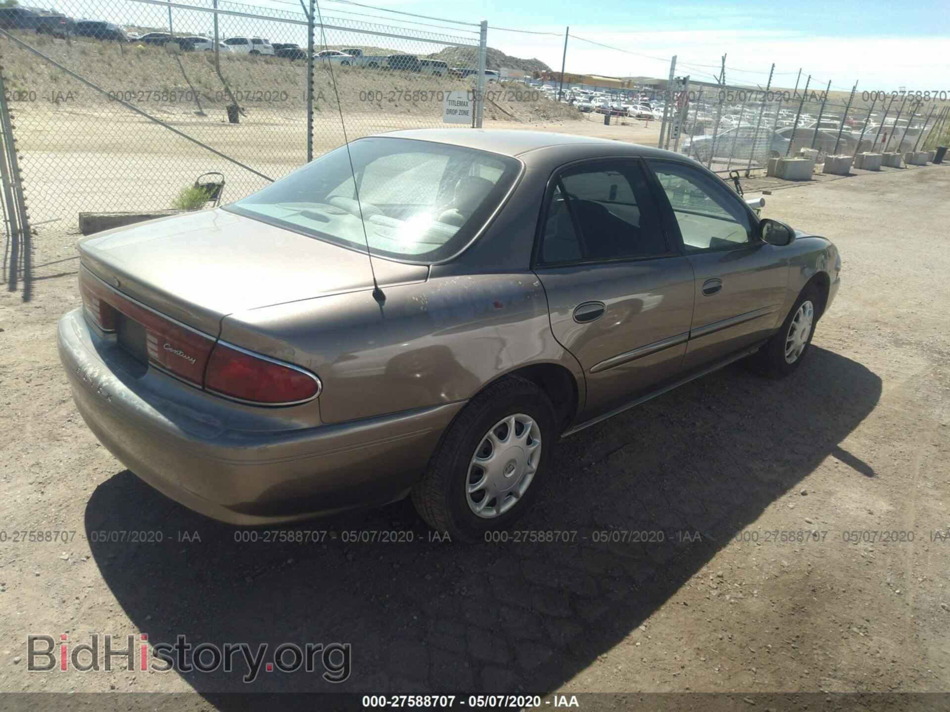 2003 BUICK CENTURY - VIN: 2G4WS52J031242136 - Фото 4