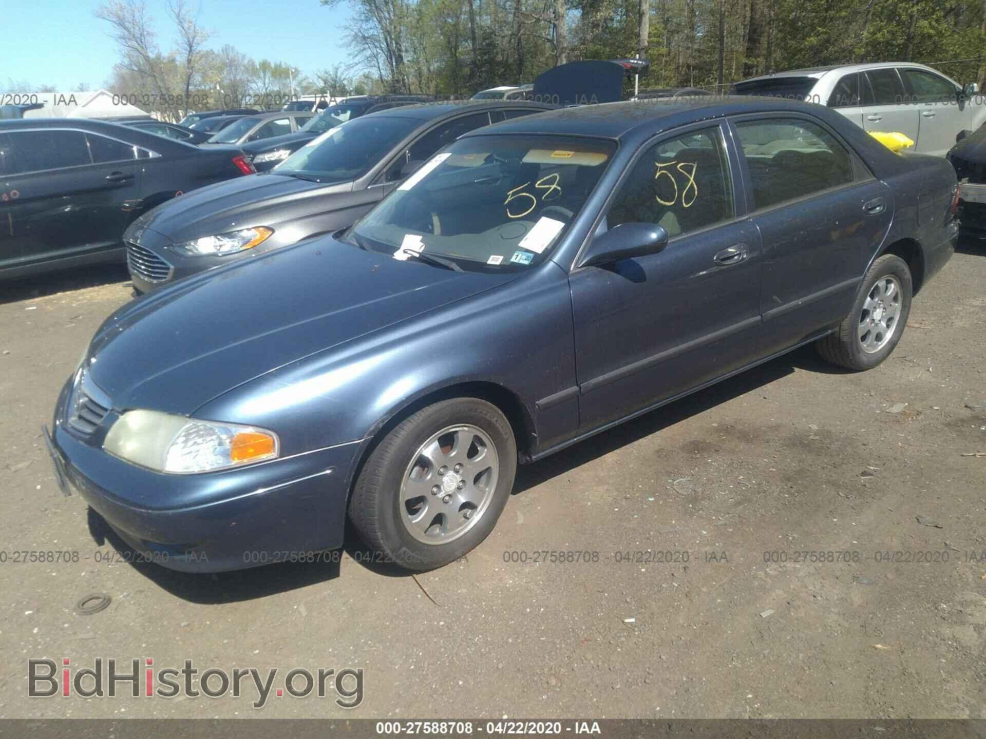 2002 MAZDA 626 - VIN: 1YVGF22C525306465 - Фото 2
