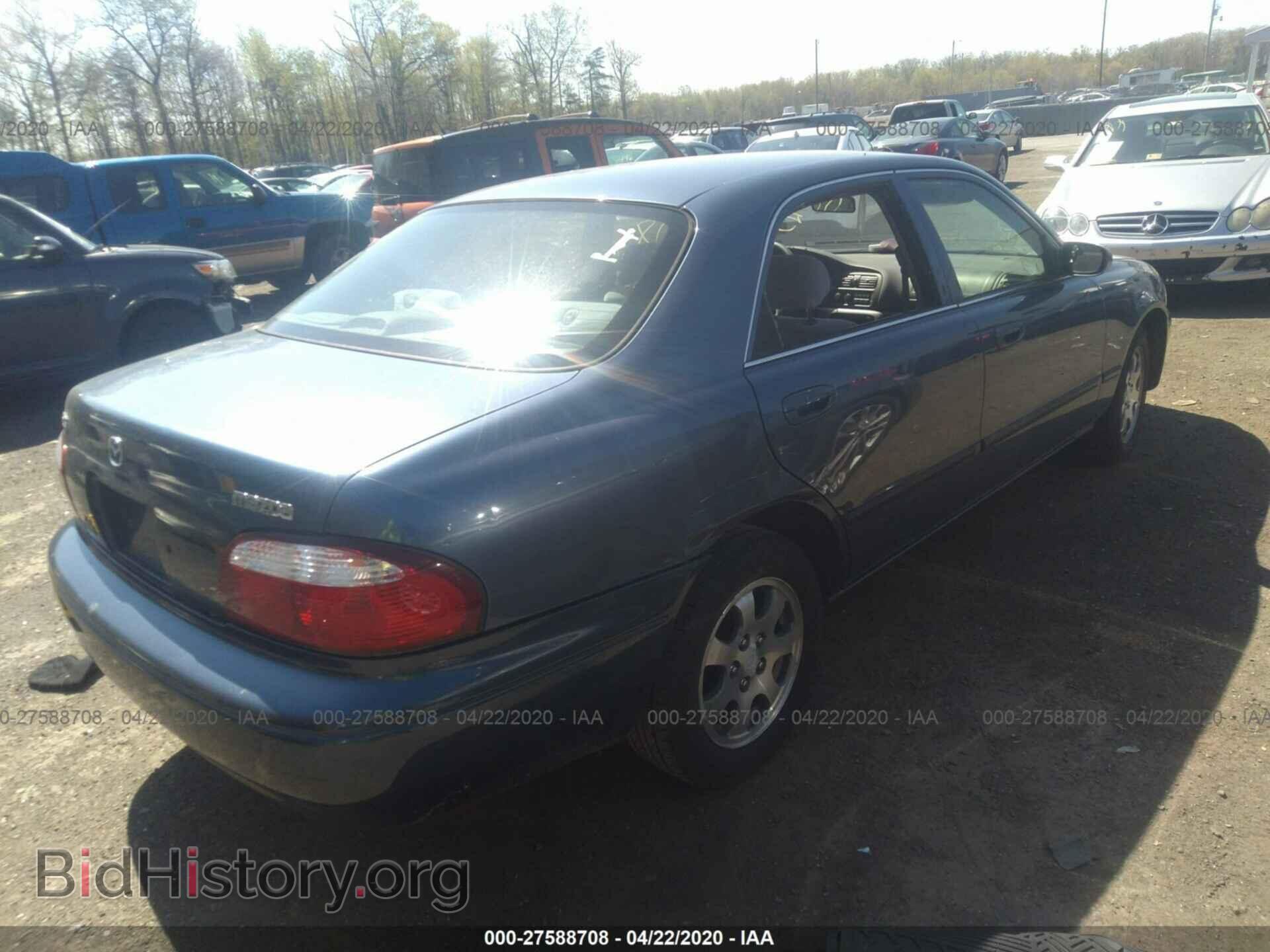 2002 MAZDA 626 - VIN: 1YVGF22C525306465 - Фото 4