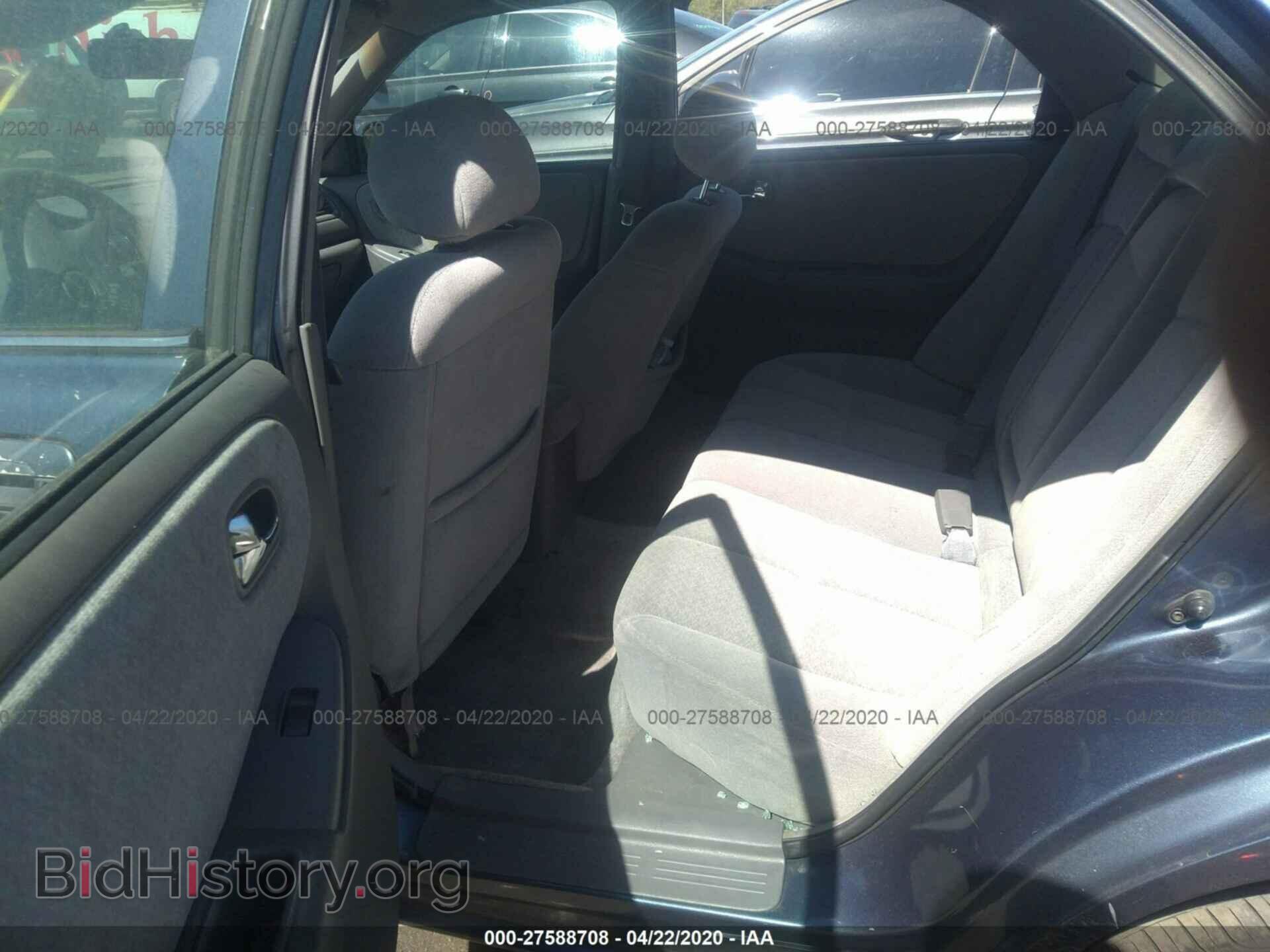 2002 MAZDA 626 - VIN: 1YVGF22C525306465 - Фото 8