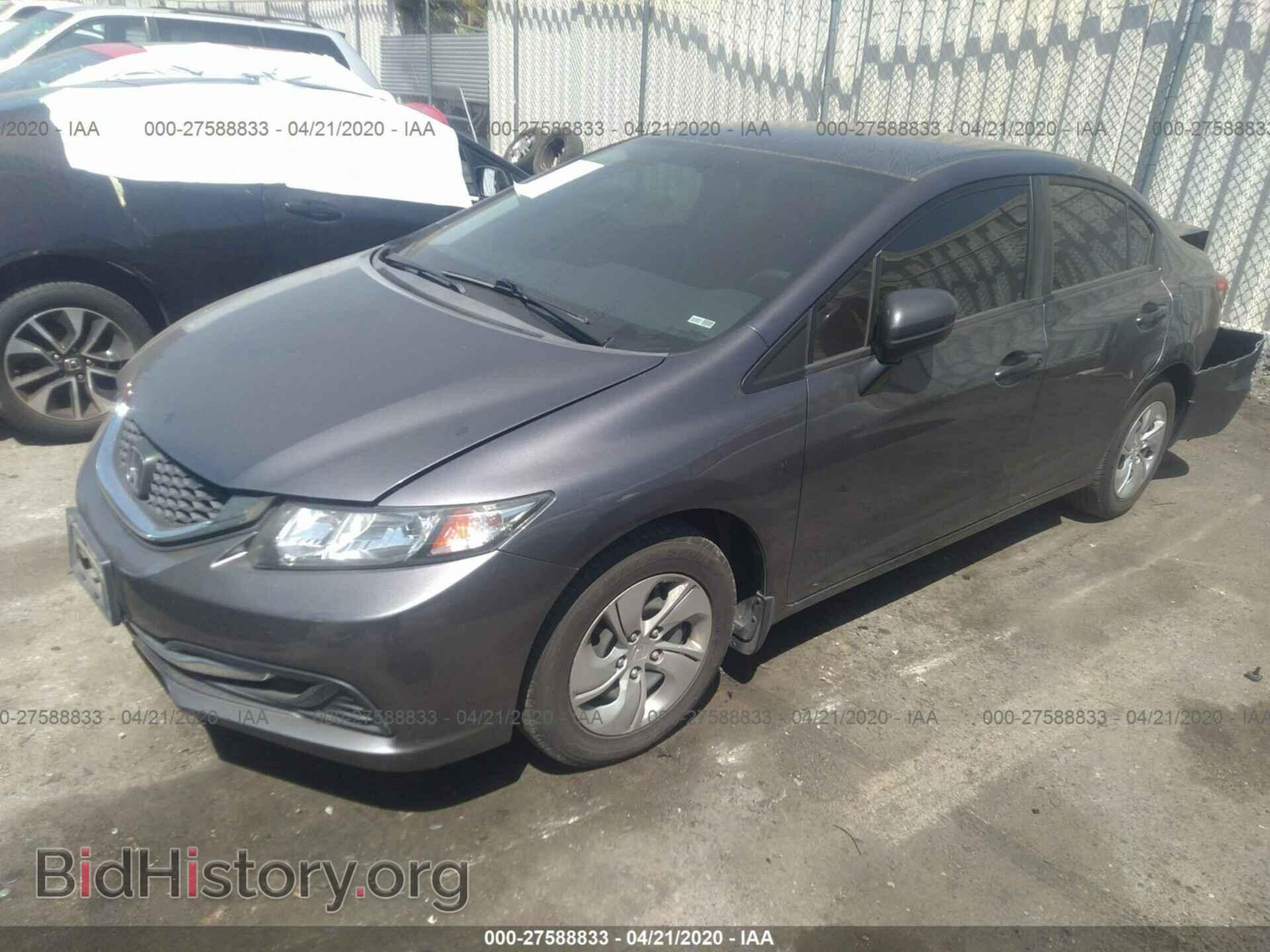 2014 HONDA CIVIC - VIN: 19XFB2F56EE269945 - Фото 2