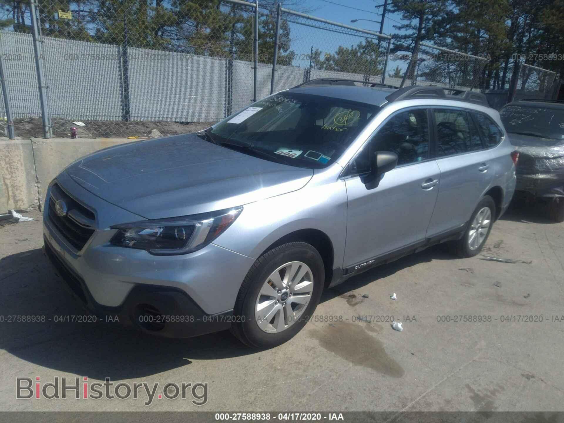 2018 SUBARU OUTBACK - VIN: 4S4BSAAC8J3274866 - Фото 2
