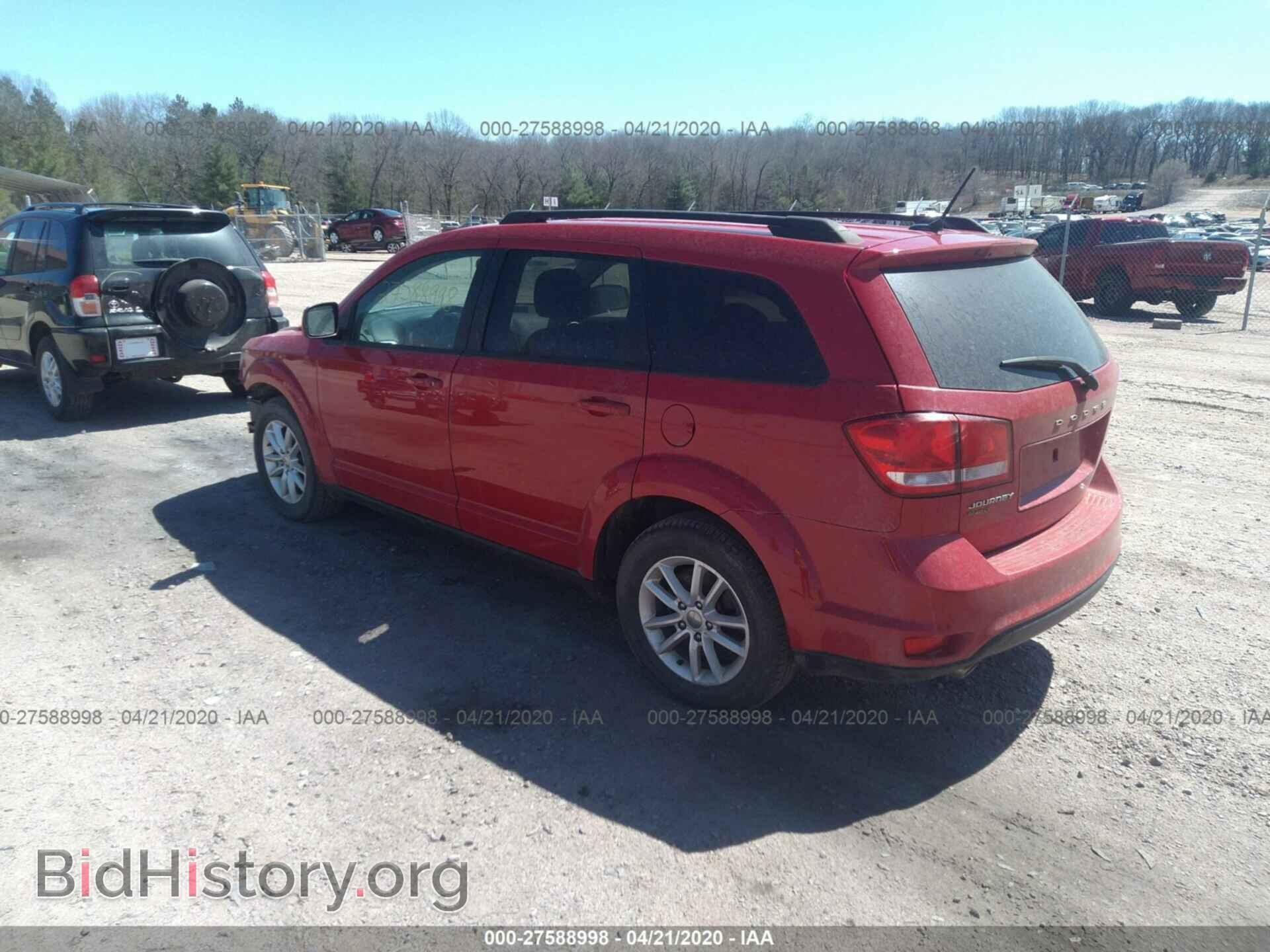 2013 DODGE JOURNEY - VIN: 3C4PDDBG8DT631592 - Фото 3