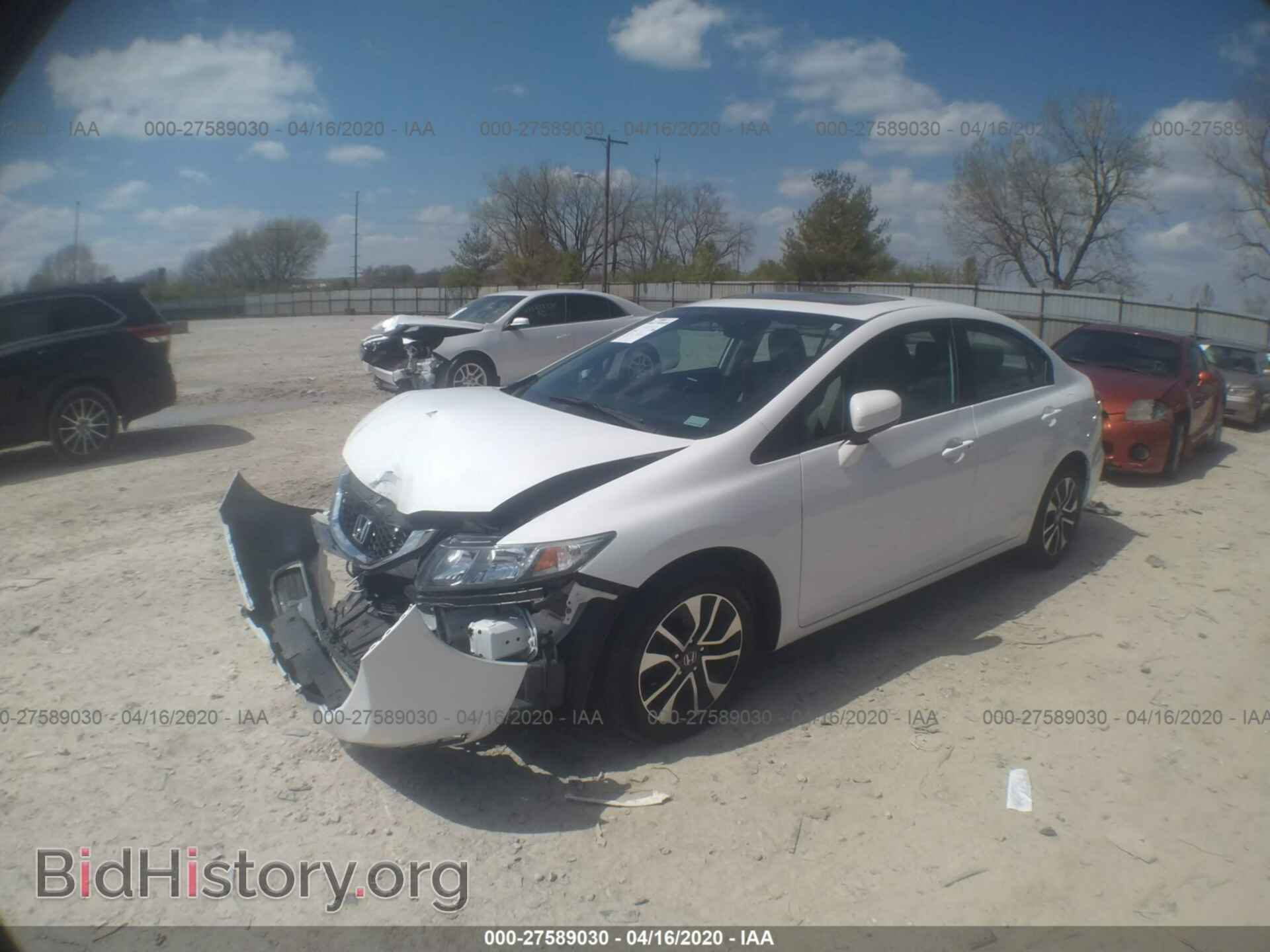 2014 HONDA CIVIC - VIN: 2HGFB2F82EH558790 - Фото 2