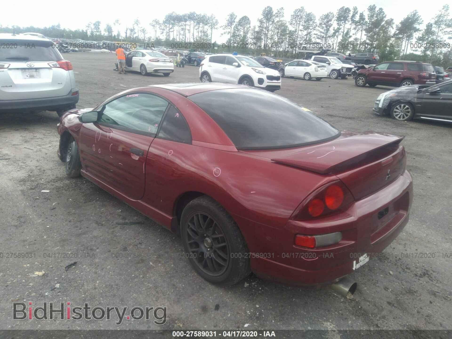 2002 MITSUBISHI ECLIPSE - VIN: 4A3AC84H52E051443 - Photo 3