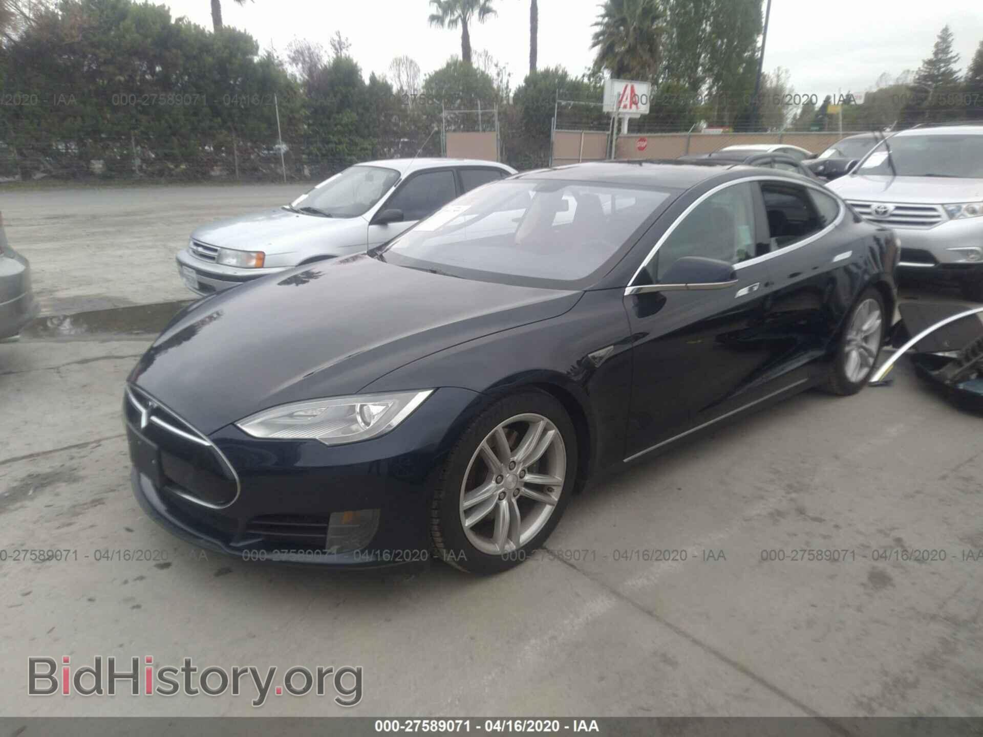 2013 TESLA MODEL S - VIN: 5YJSA1AG8DFP04686 - Photo 2