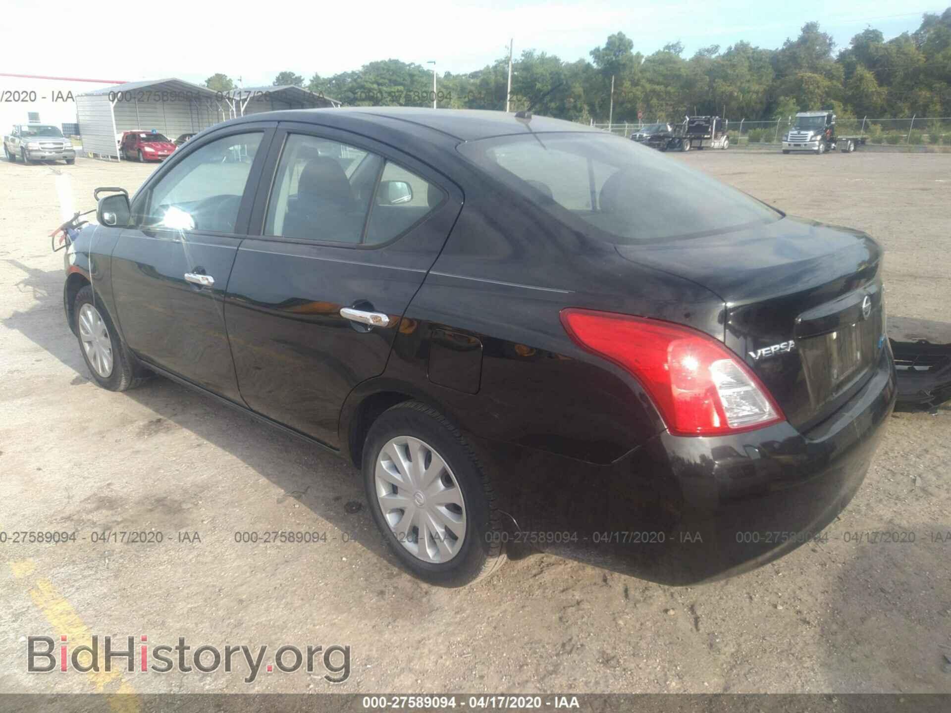 2012 NISSAN VERSA - VIN: 3N1CN7AP1CL902427 - Фото 3