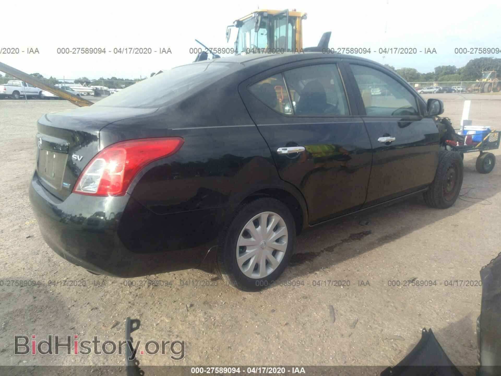 2012 NISSAN VERSA - VIN: 3N1CN7AP1CL902427 - Фото 4