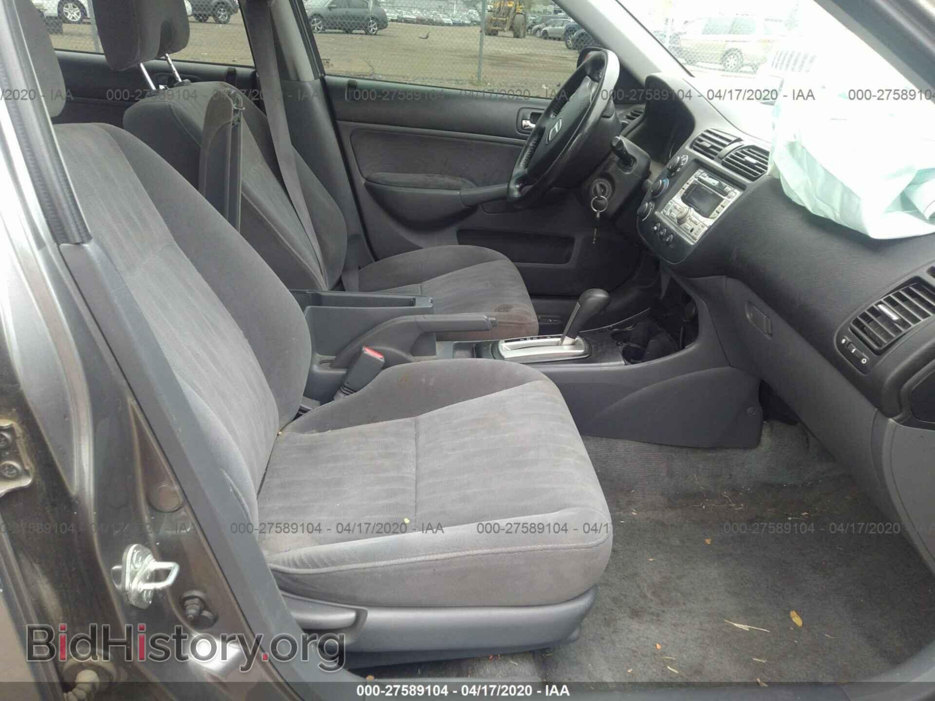 2005 HONDA CIVIC - VIN: 2HGES165858623301 - Фото 5