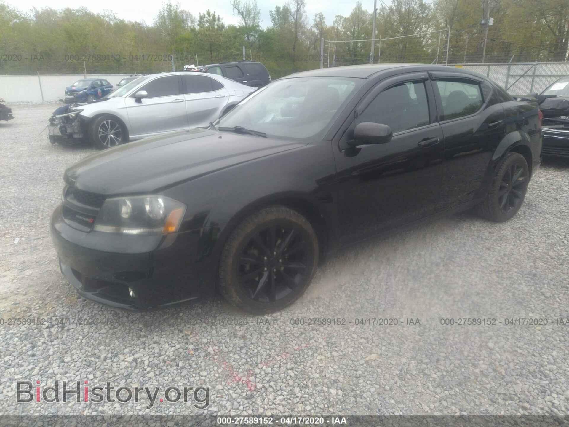 2013 DODGE AVENGER - VIN: 1C3CDZCB5DN715694 - Фото 2