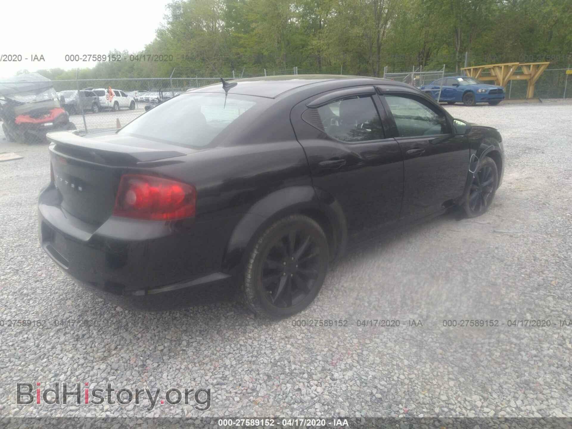 2013 DODGE AVENGER - VIN: 1C3CDZCB5DN715694 - Фото 4