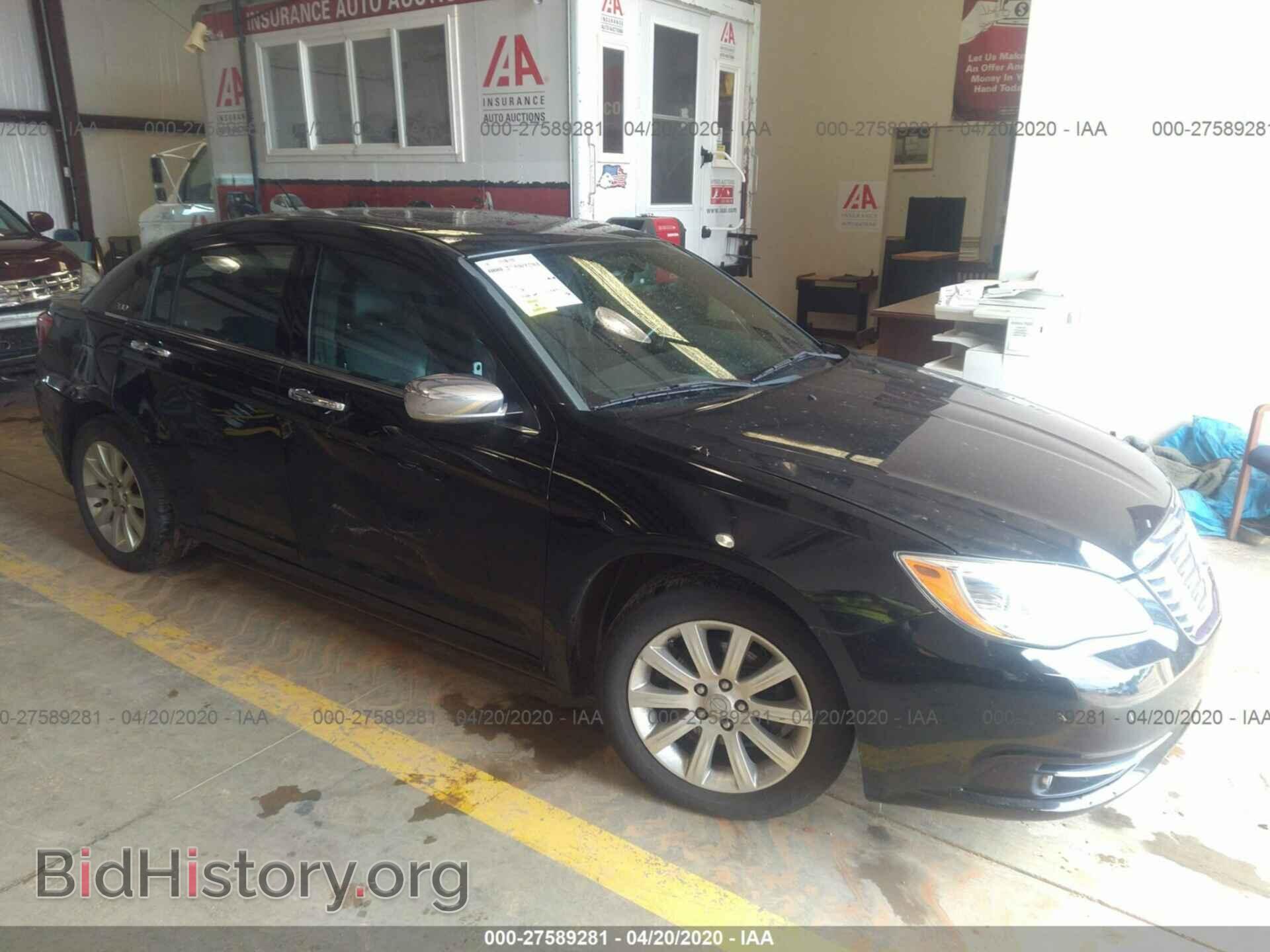 Фотография 1C3CCBCG2DN621035 - CHRYSLER 200 2013
