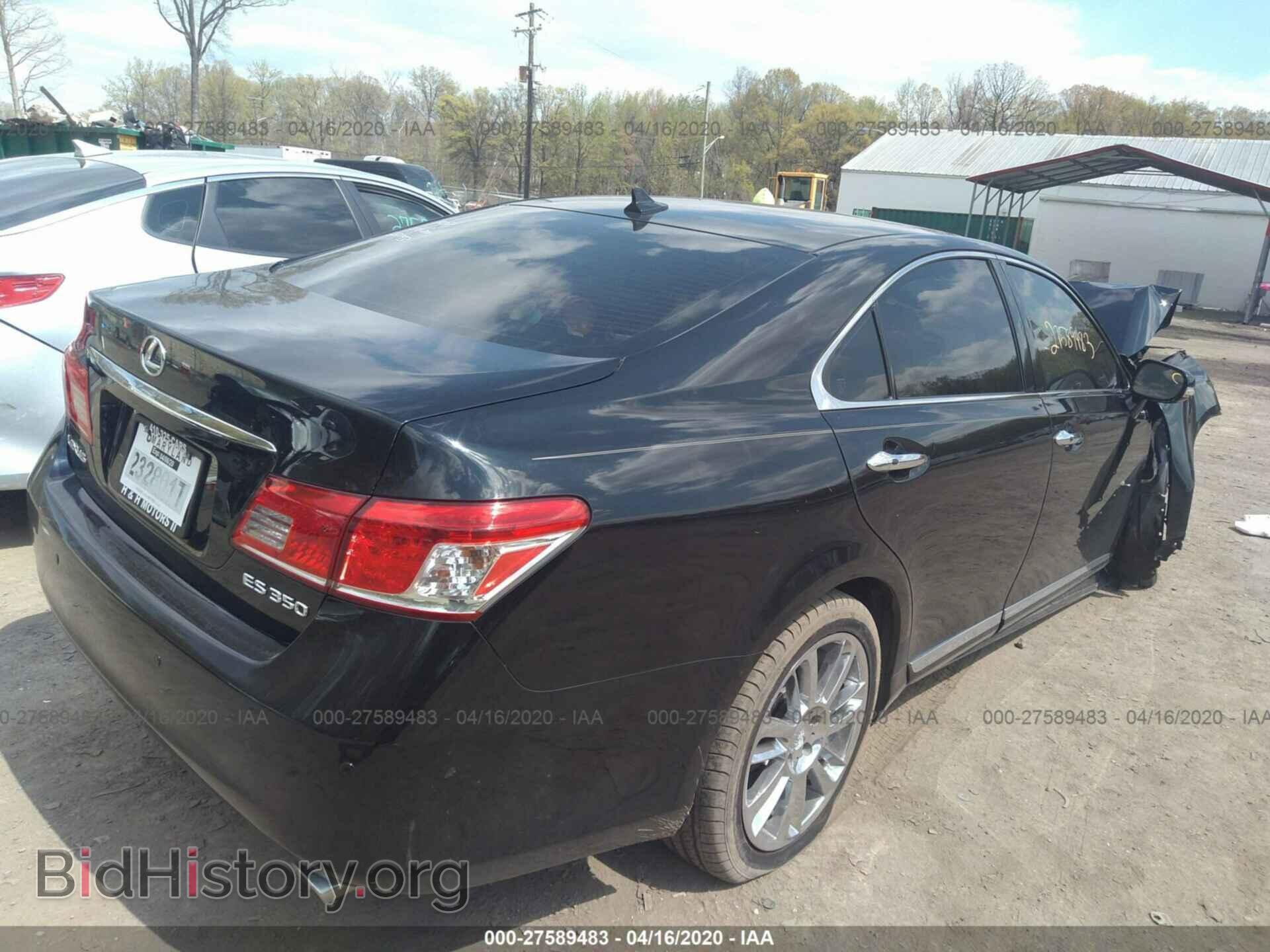 2010 LEXUS ES 350 - VIN: JTHBK1EG8A2407325 - Фото 4