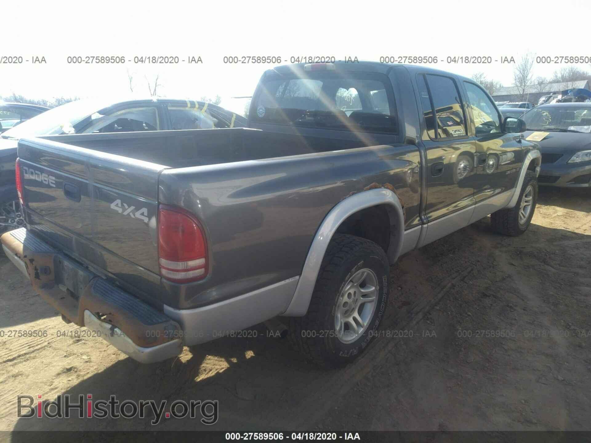 2002 DODGE DAKOTA - VIN: 1B7HG48NX2S620920 - Фото 4
