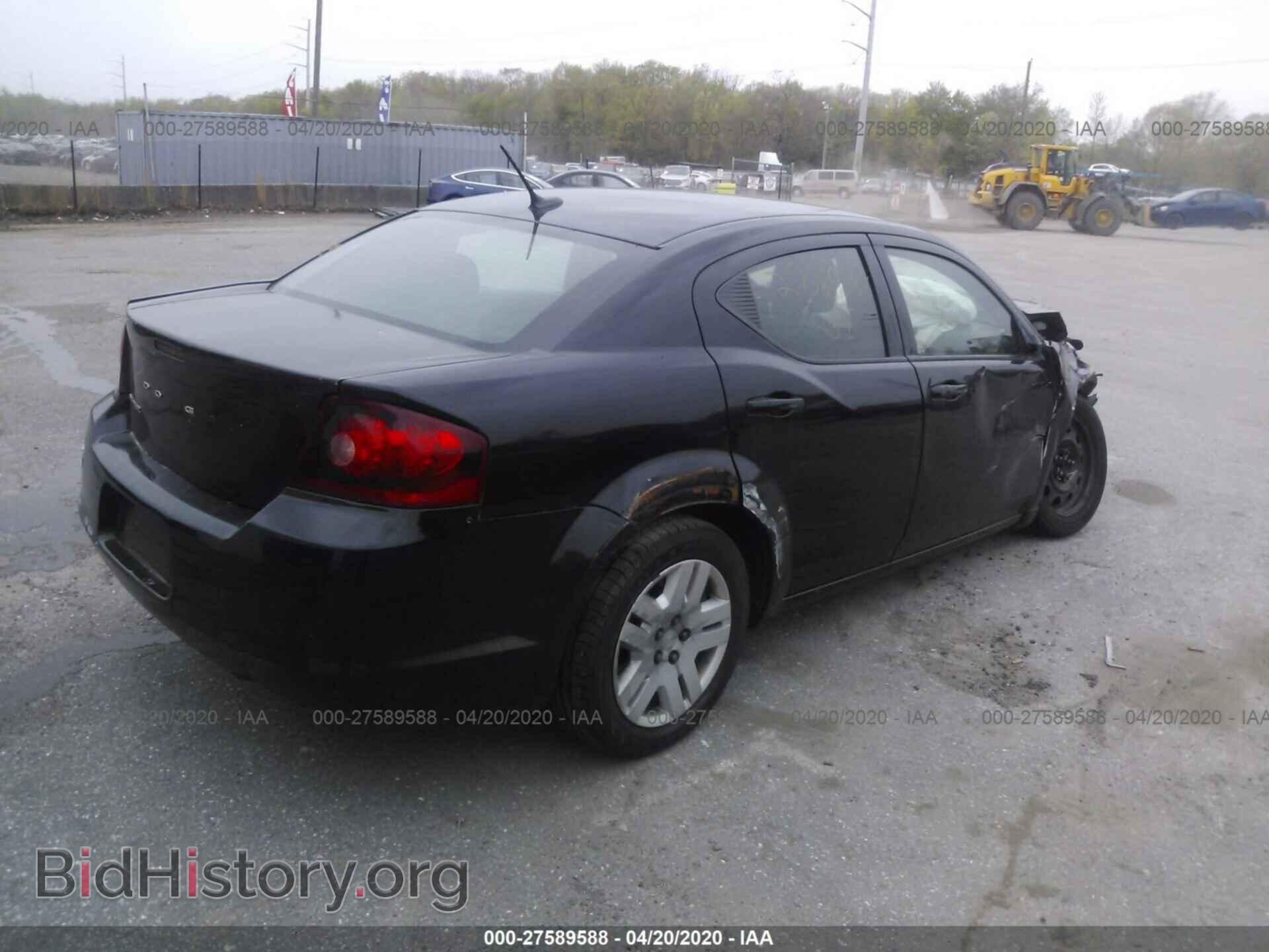 2012 DODGE AVENGER - VIN: 1C3CDZAB2CN118603 - Фото 4