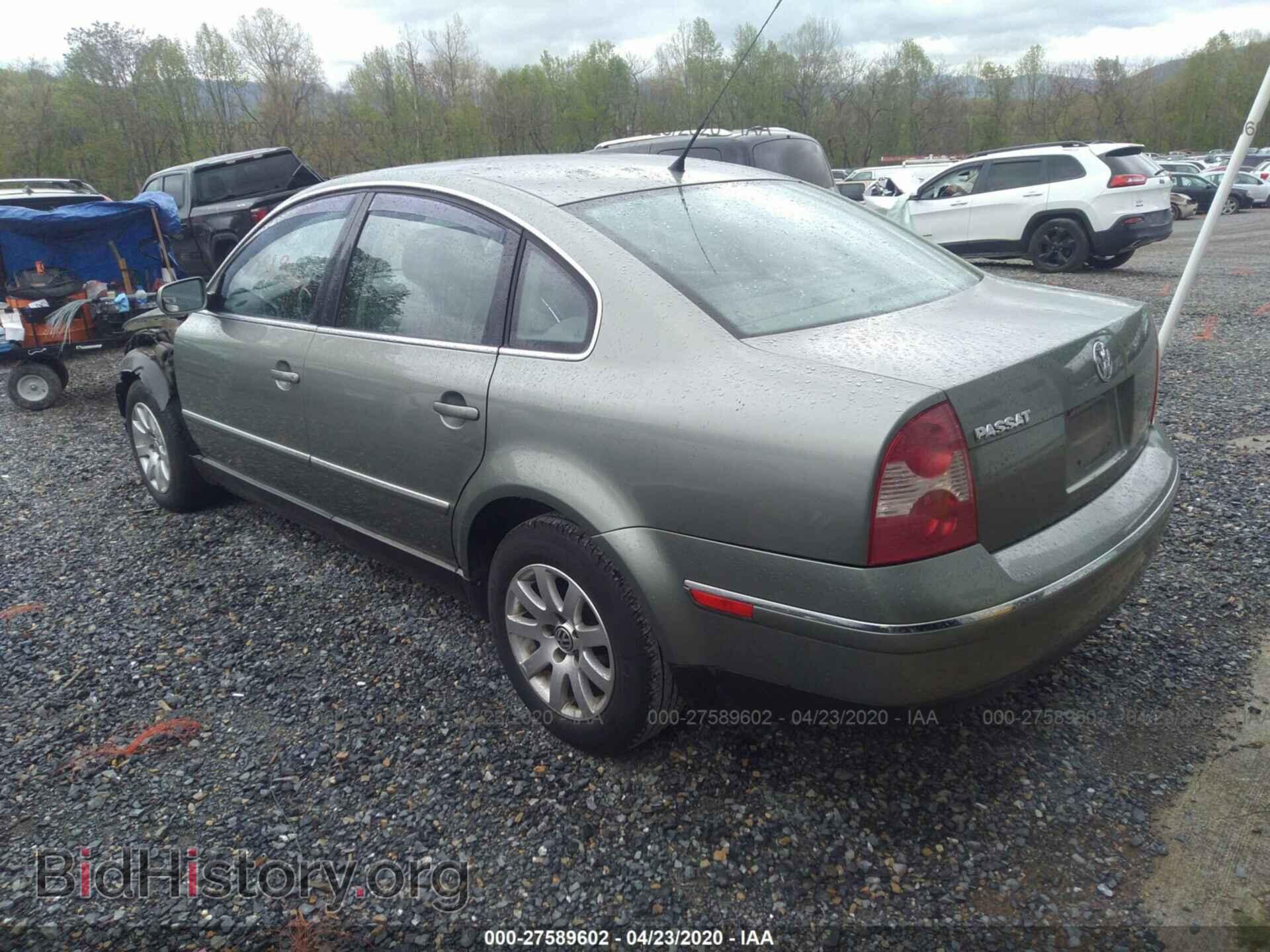 2003 VOLKSWAGEN PASSAT - VIN: WVWPD63B63E370069 - Фото 3