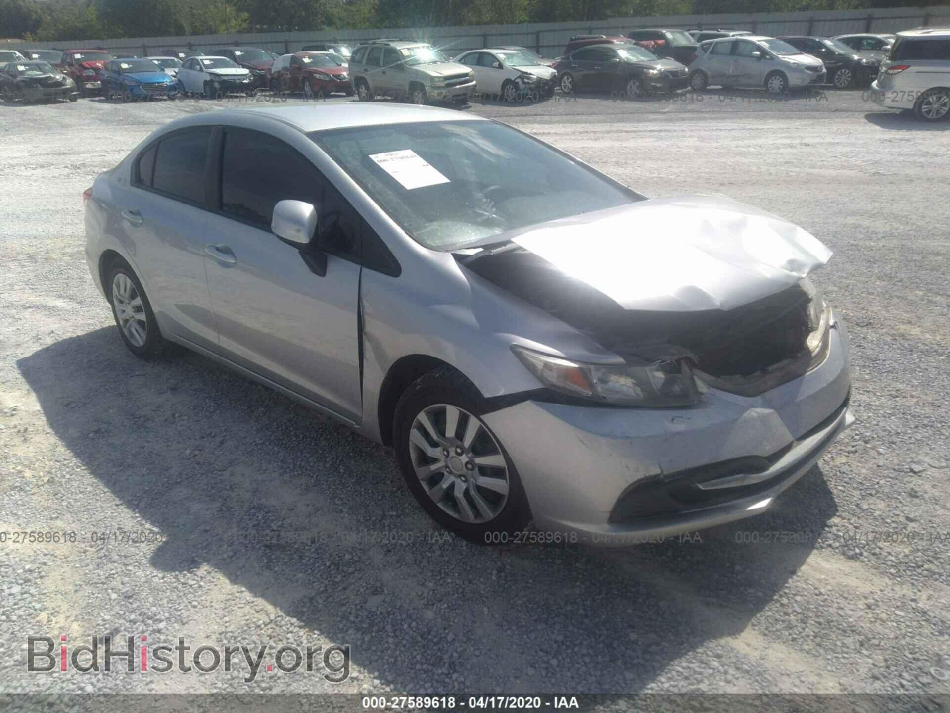 Фотография 19XFB2F53DE044493 - HONDA CIVIC 2013