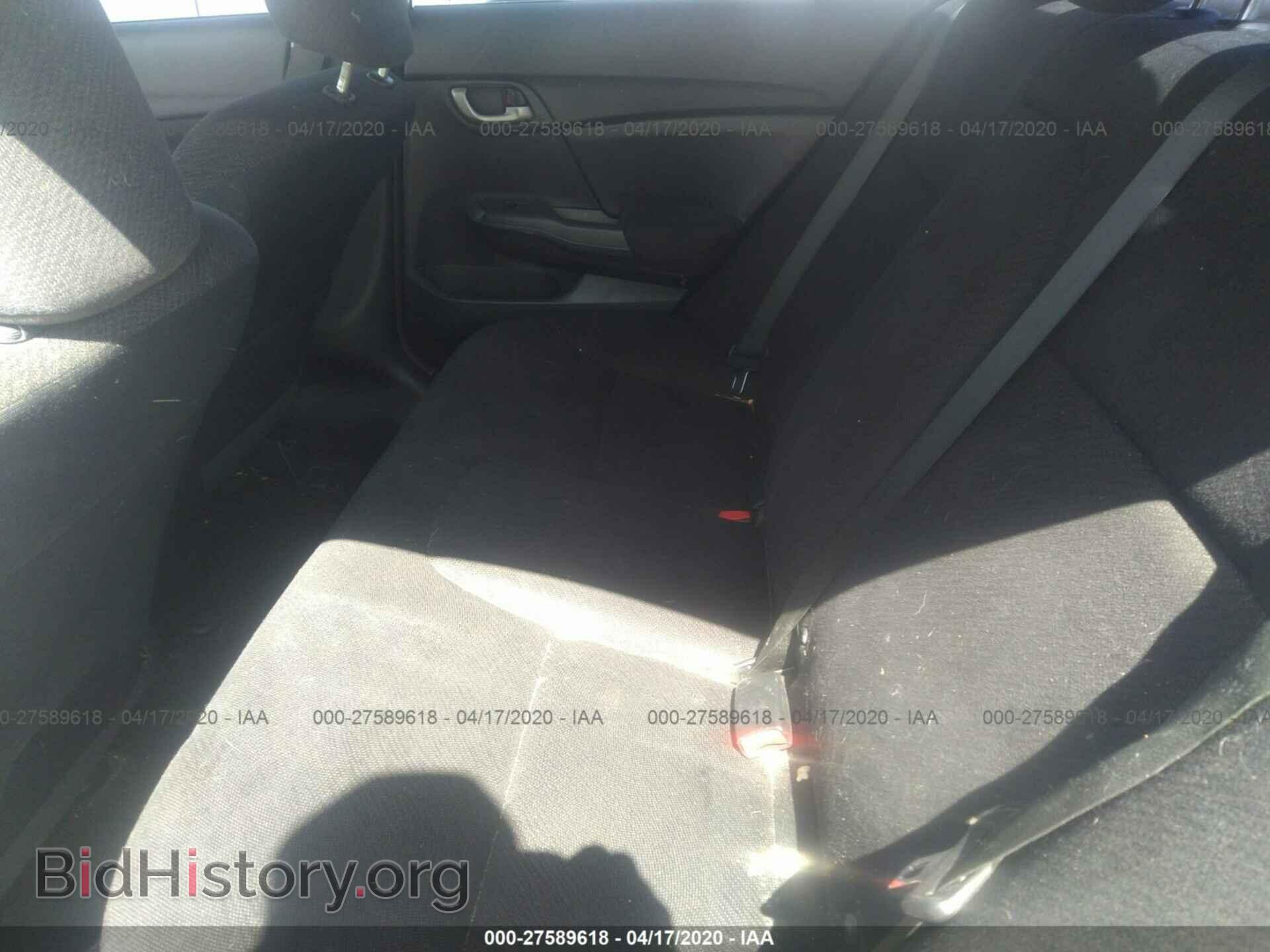 2013 HONDA CIVIC - VIN: 19XFB2F53DE044493 - Фото 8