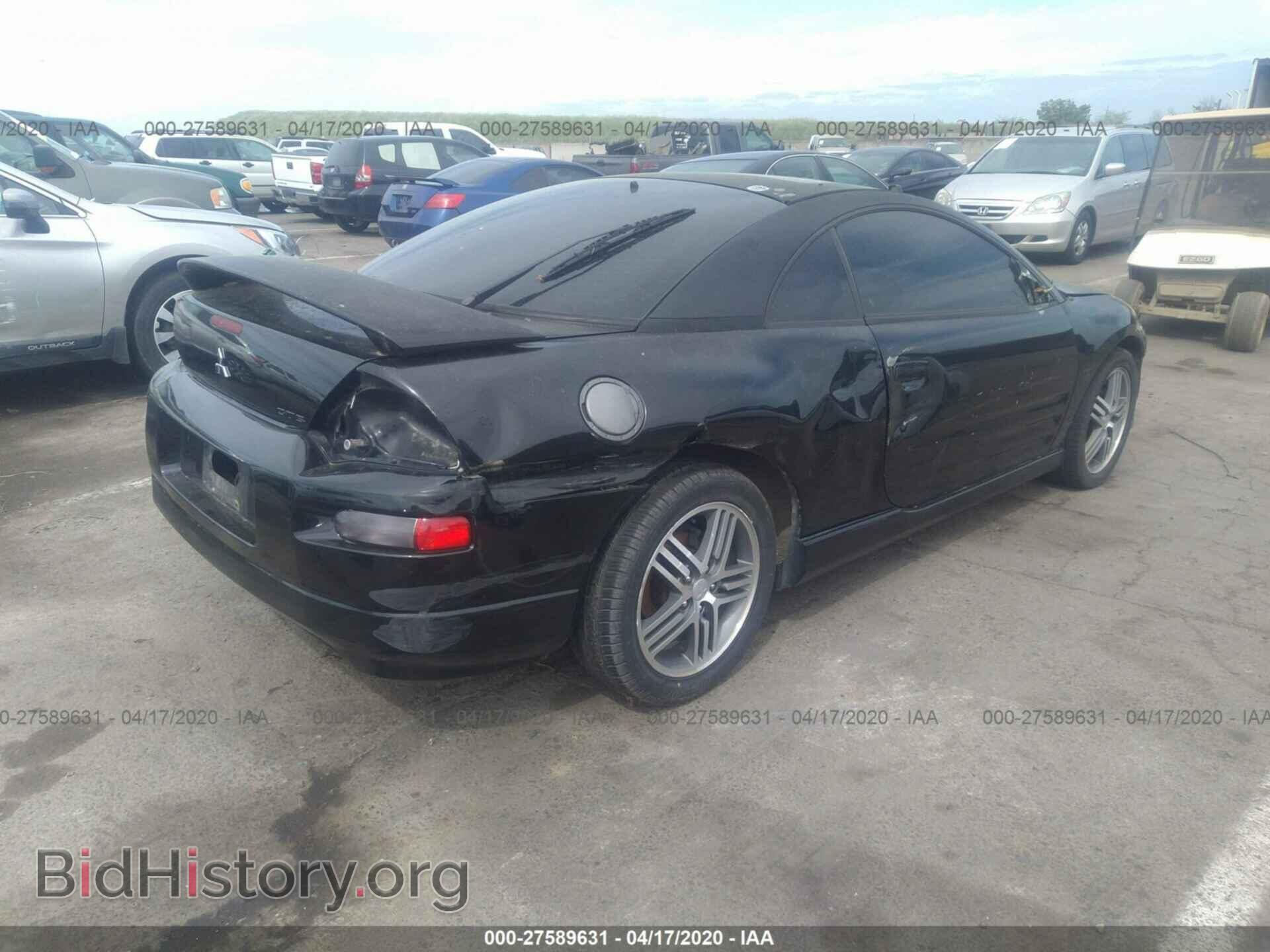2003 MITSUBISHI ECLIPSE - VIN: 4A3AC74H13E012411 - Фото 4