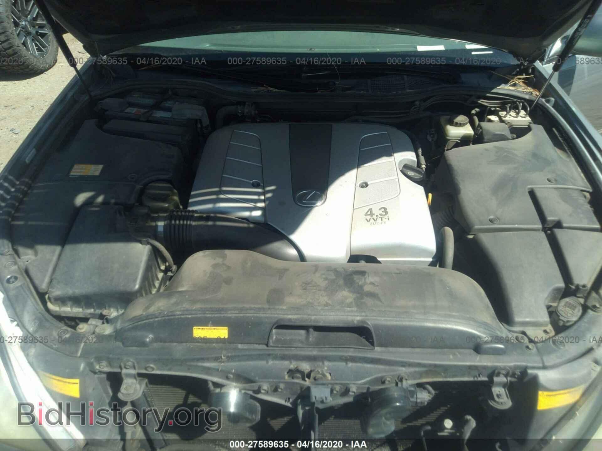 2002 LEXUS LS - VIN: JTHBN30F120084038 - Фото 10