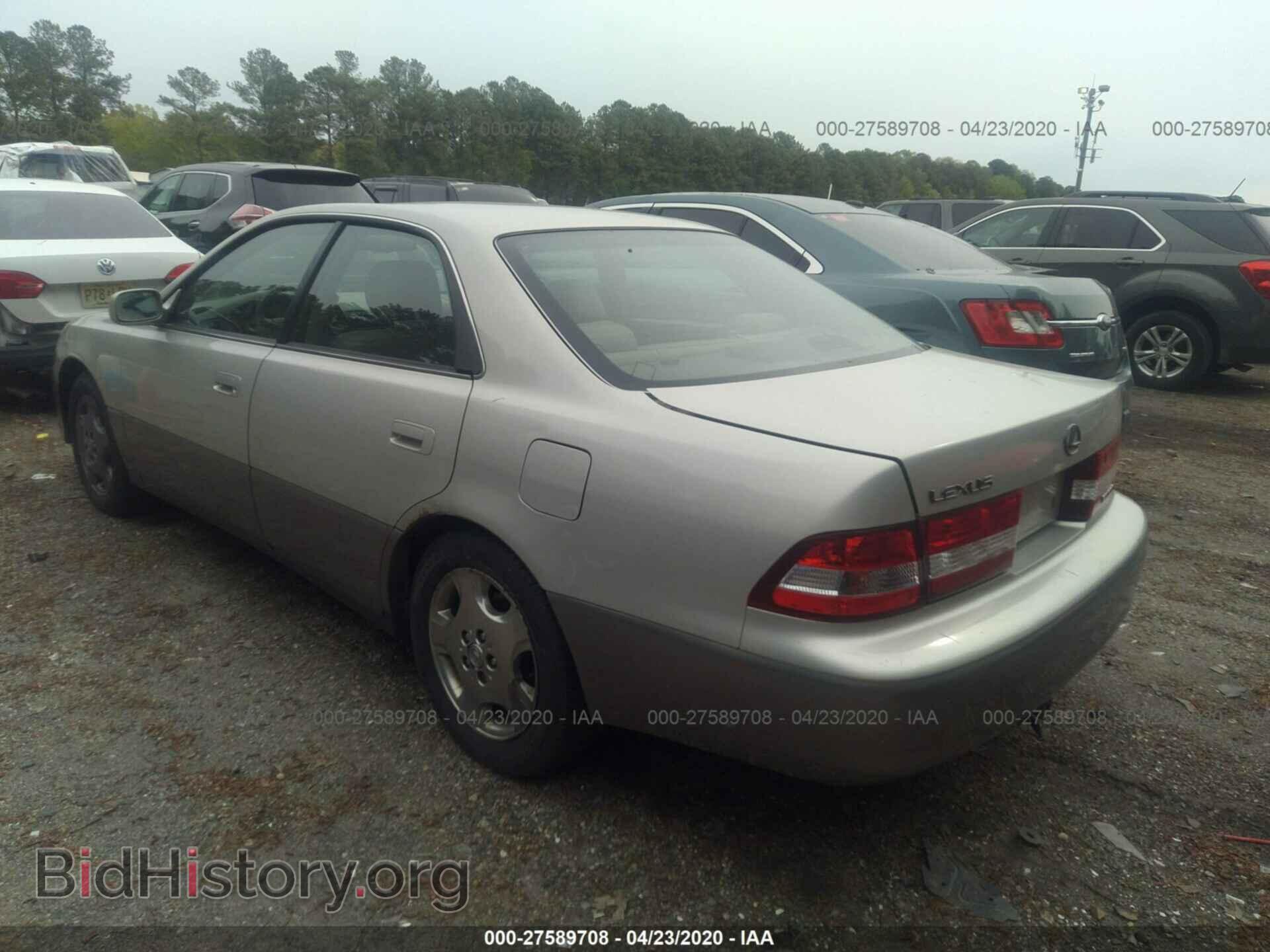 2001 LEXUS ES - VIN: JT8BF28G410317882 - Фото 3