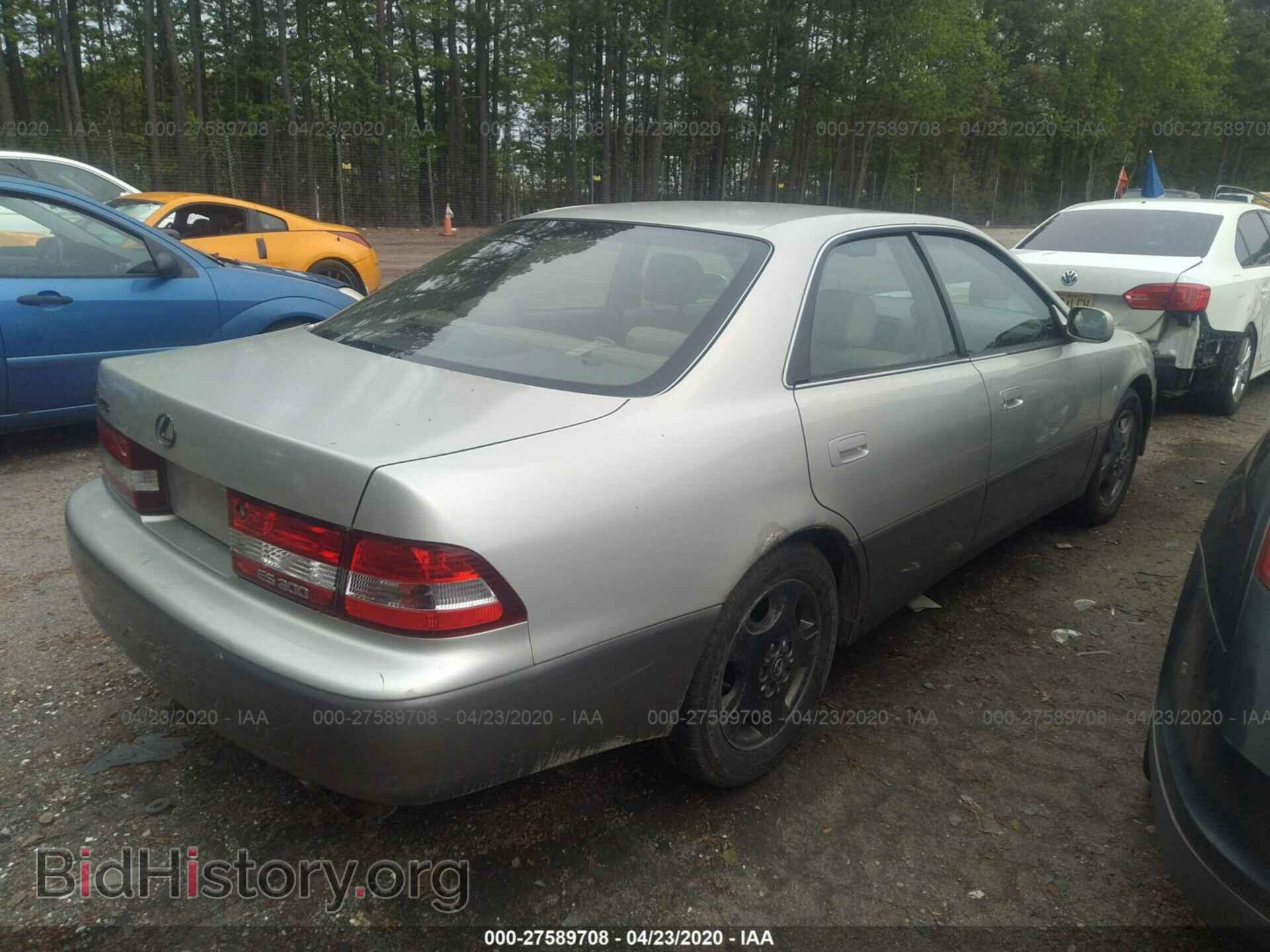 2001 LEXUS ES - VIN: JT8BF28G410317882 - Фото 4