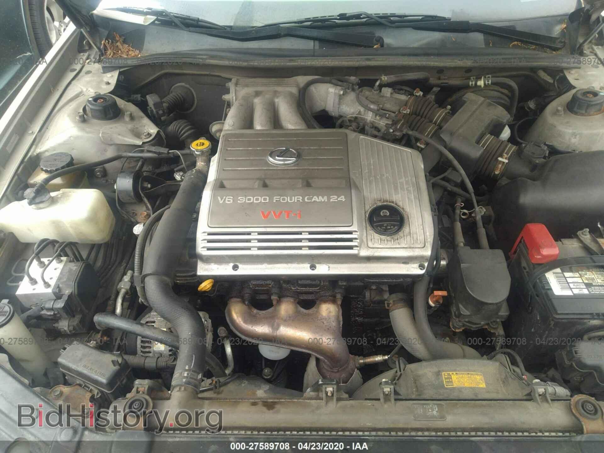 2001 LEXUS ES - VIN: JT8BF28G410317882 - Фото 10