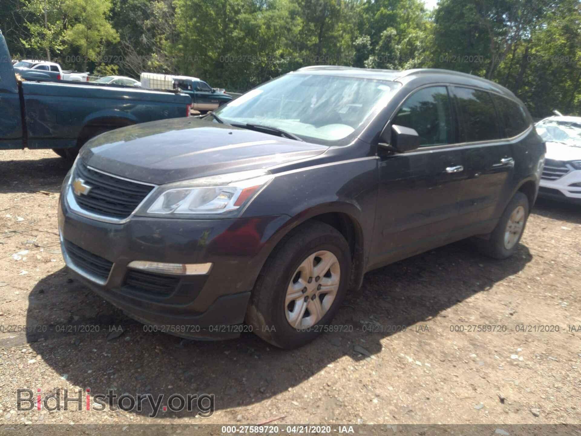 2014 CHEVROLET TRAVERSE - VIN: 1GNKRFED9EJ301081 - Фото 2