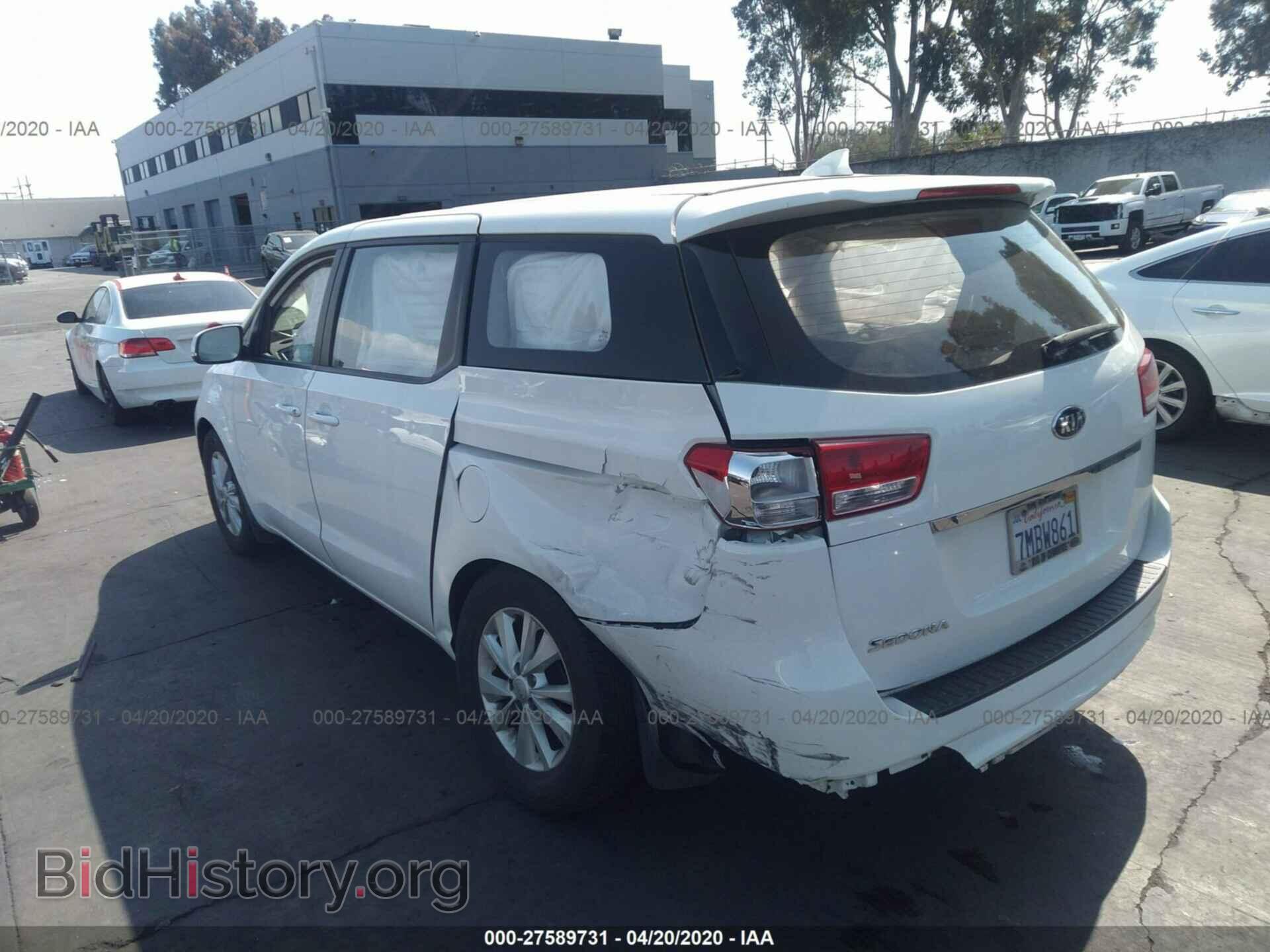 2016 KIA SEDONA - VIN: KNDMA5C19G6112089 - Фото 3