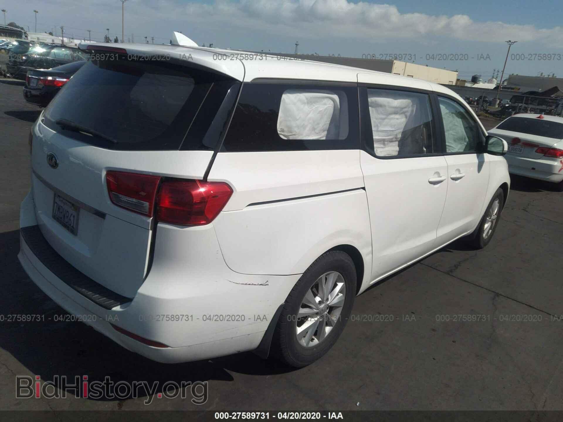 2016 KIA SEDONA - VIN: KNDMA5C19G6112089 - Фото 4