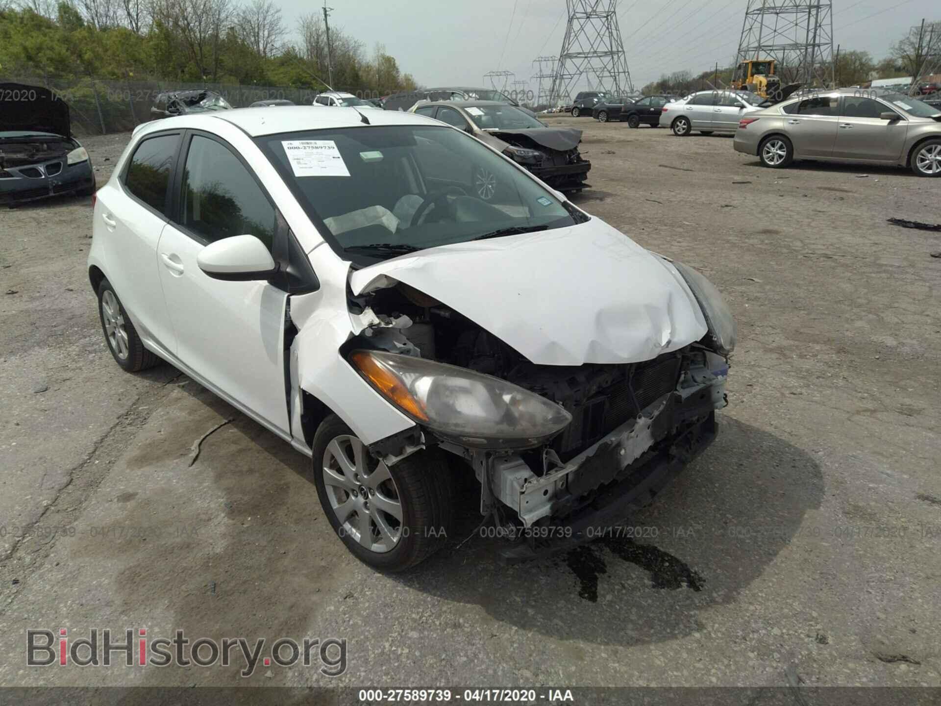 Photo JM1DE1LY9D0157994 - MAZDA MAZDA2 2013
