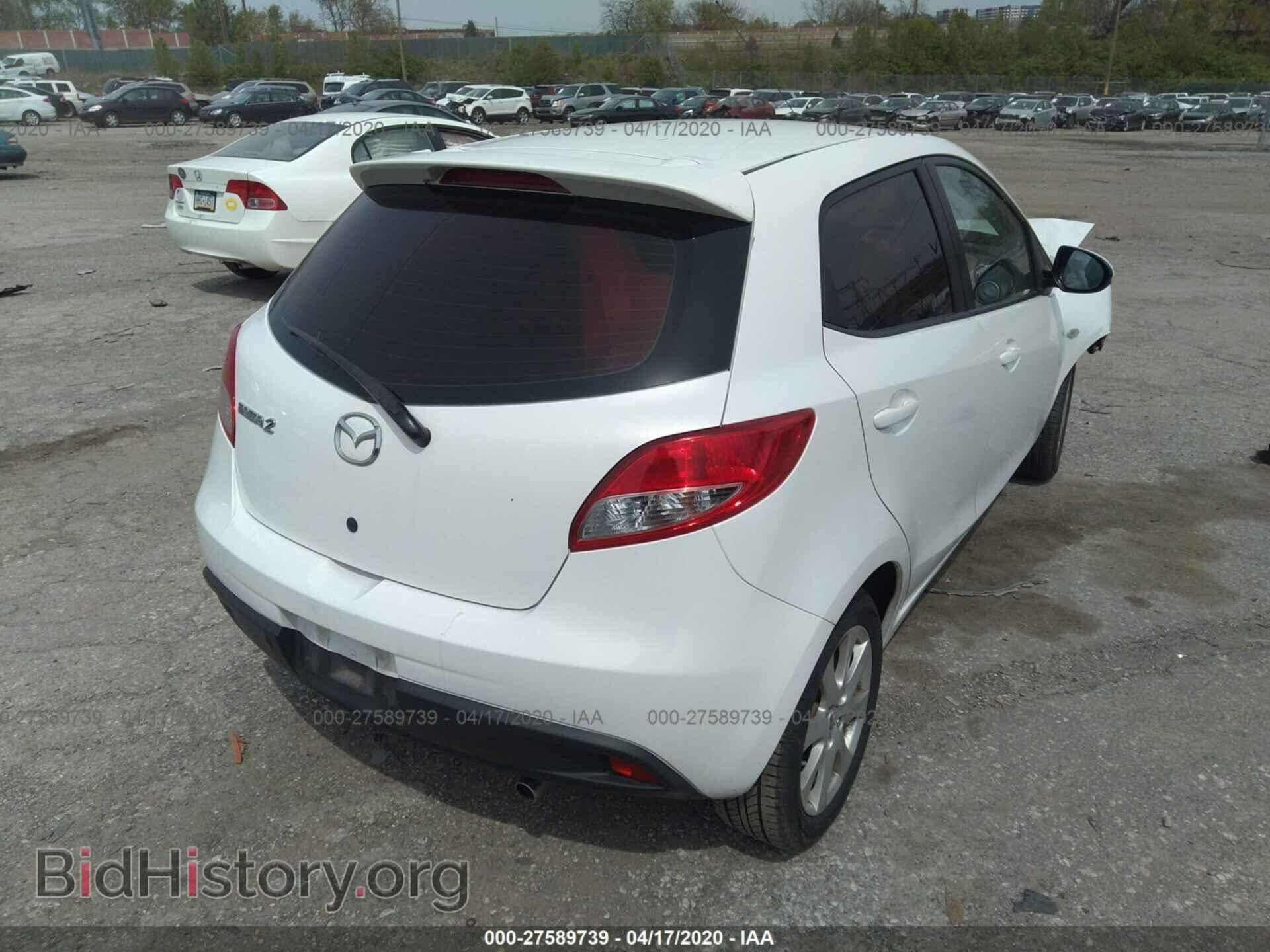 2013 MAZDA MAZDA2 - VIN: JM1DE1LY9D0157994 - Фото 4