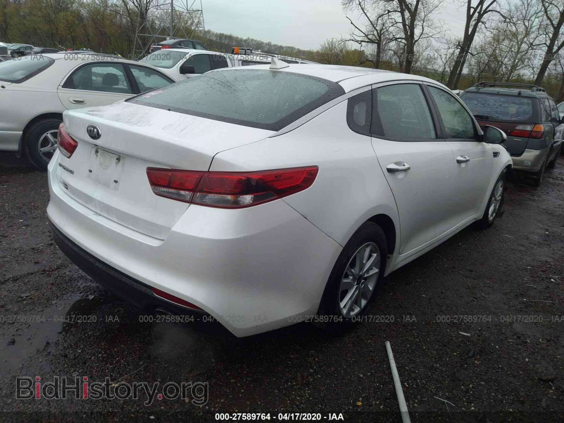 2016 KIA OPTIMA - VIN: KNAGT4L39G5086079 - Photo 4