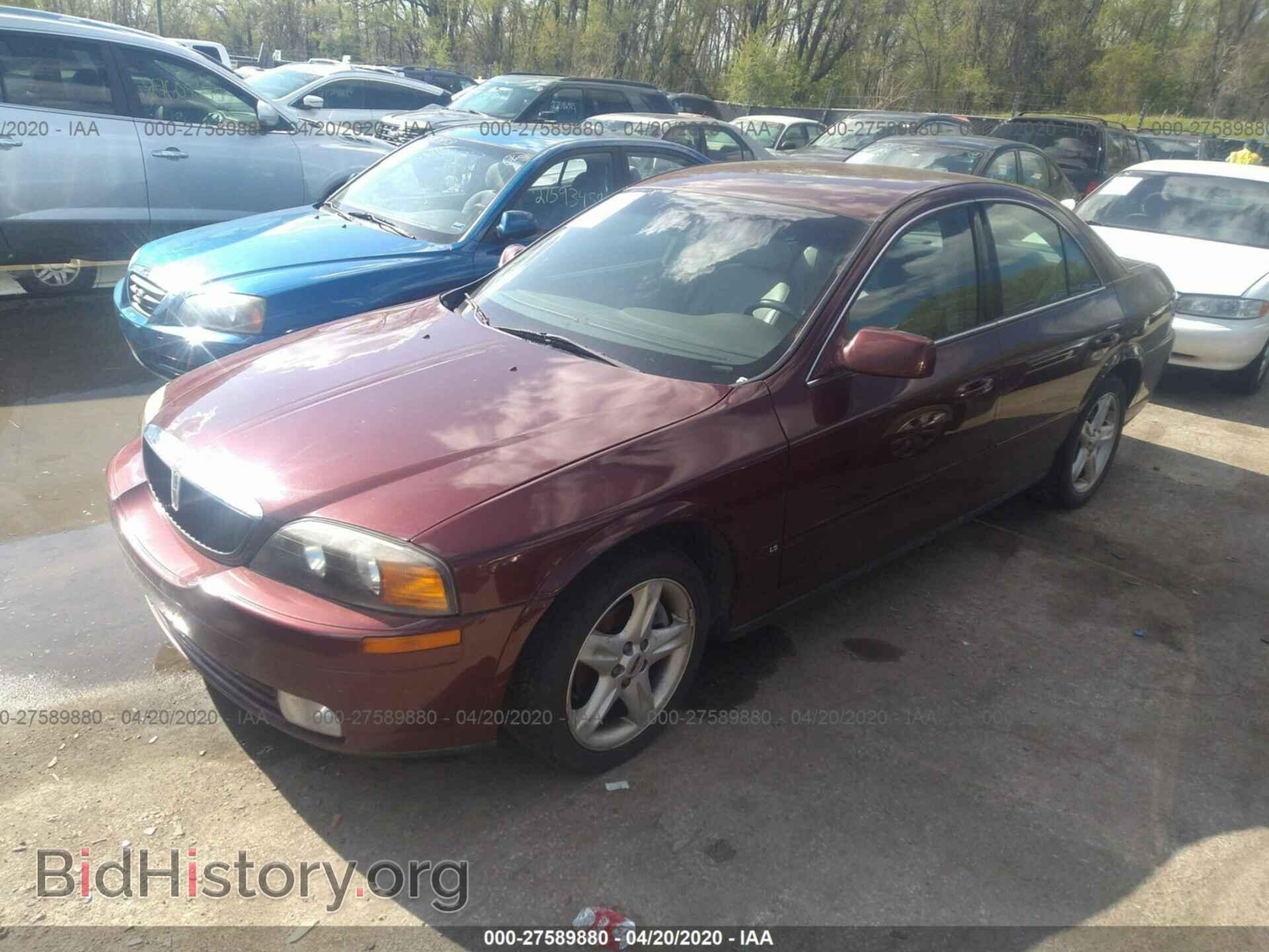 2000 LINCOLN LS - VIN: 1LNHM87AXYY927116 - Photo 2