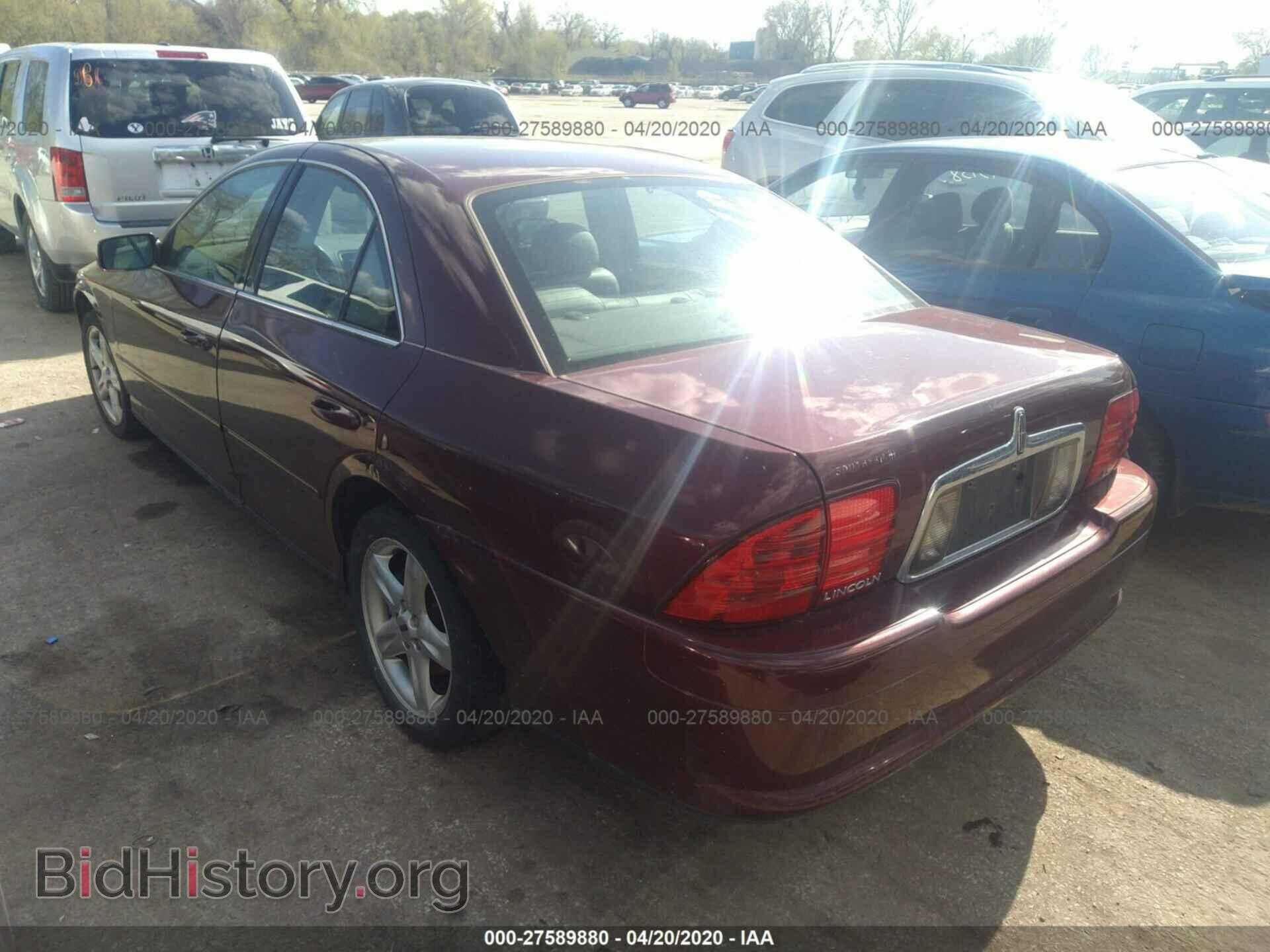 2000 LINCOLN LS - VIN: 1LNHM87AXYY927116 - Photo 3