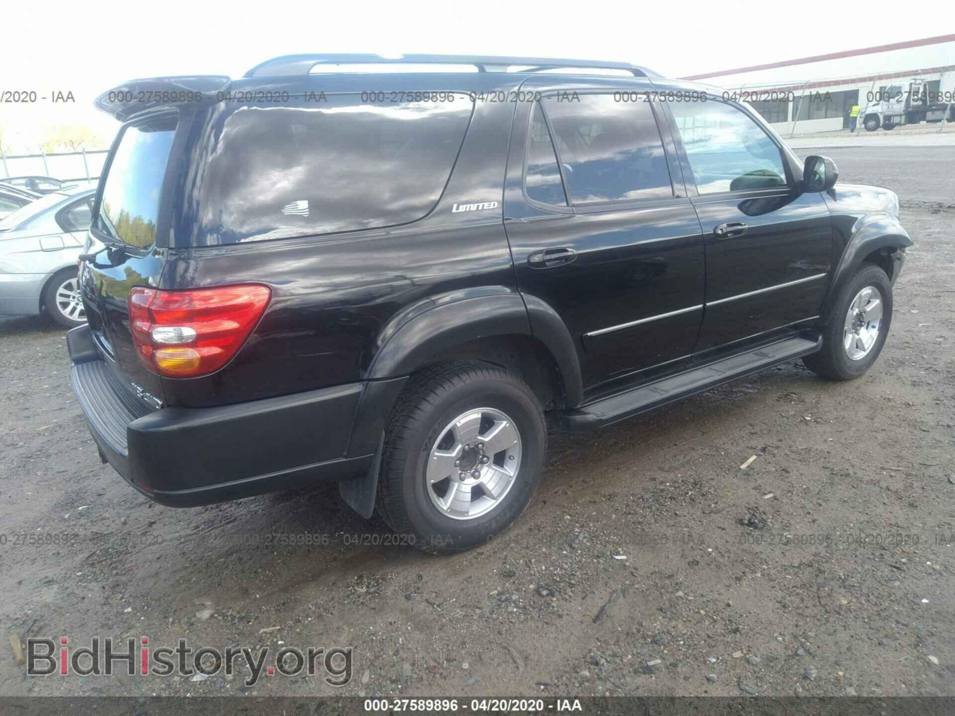 2002 TOYOTA SEQUOIA - VIN: 5TDBT48AX2S088933 - Фото 4