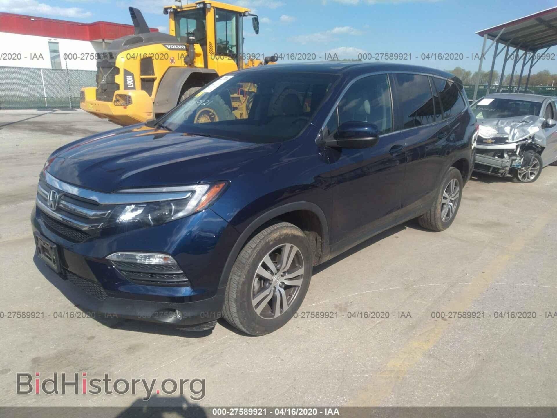 2017 HONDA PILOT - VIN: 5FNYF6H56HB071091 - Фото 2