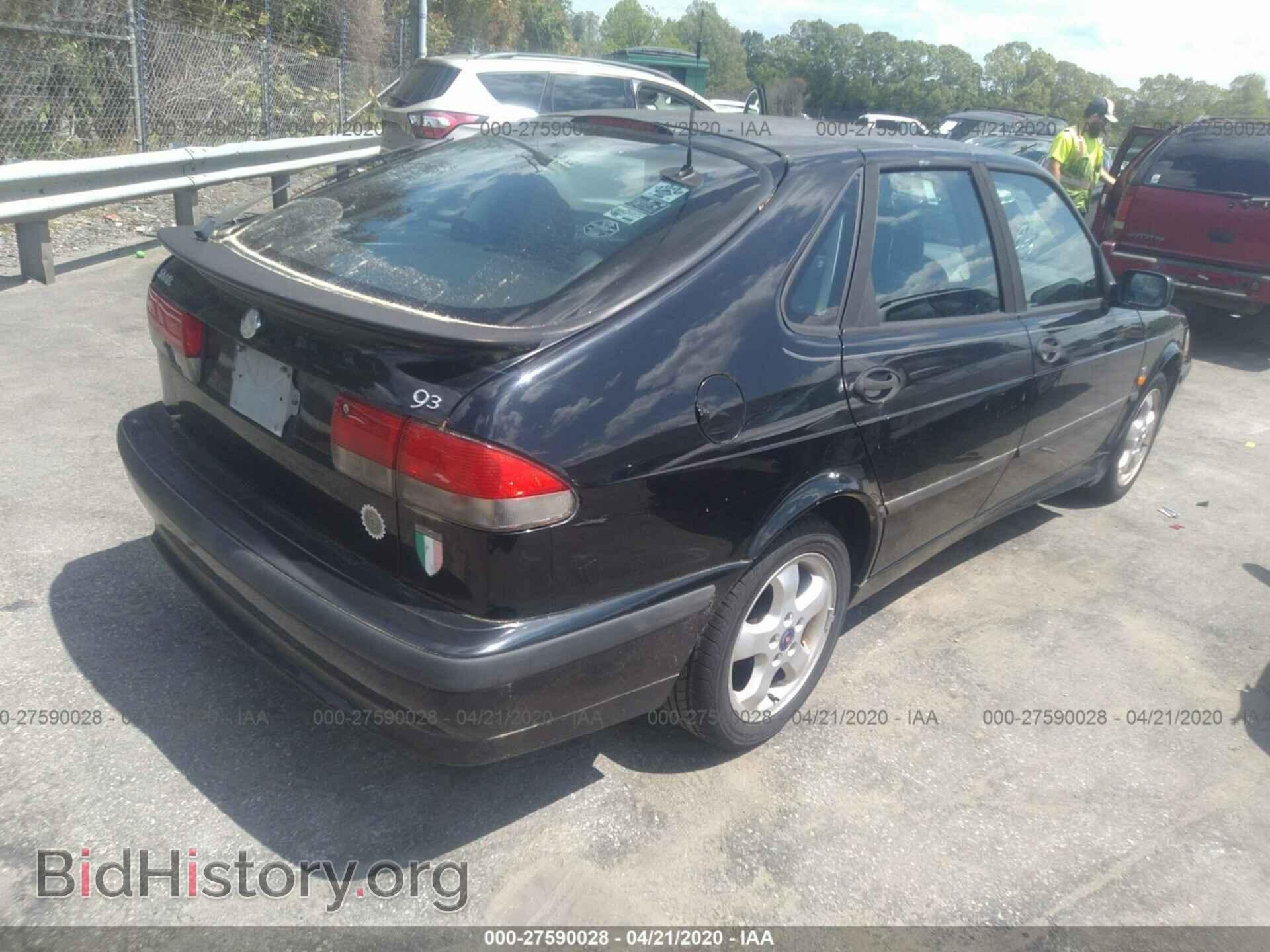 2000 SAAB 9-3 - VIN: YS3DF58K1Y2036730 - Фото 4