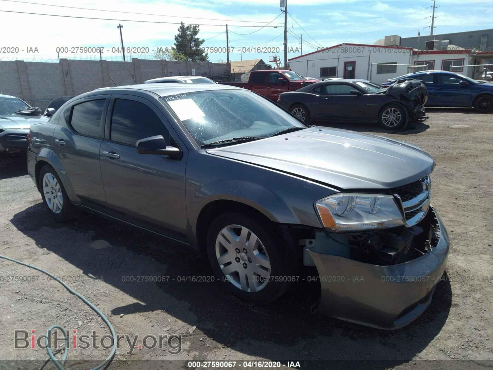Photo 1C3CDZAB5CN331741 - DODGE AVENGER 2012