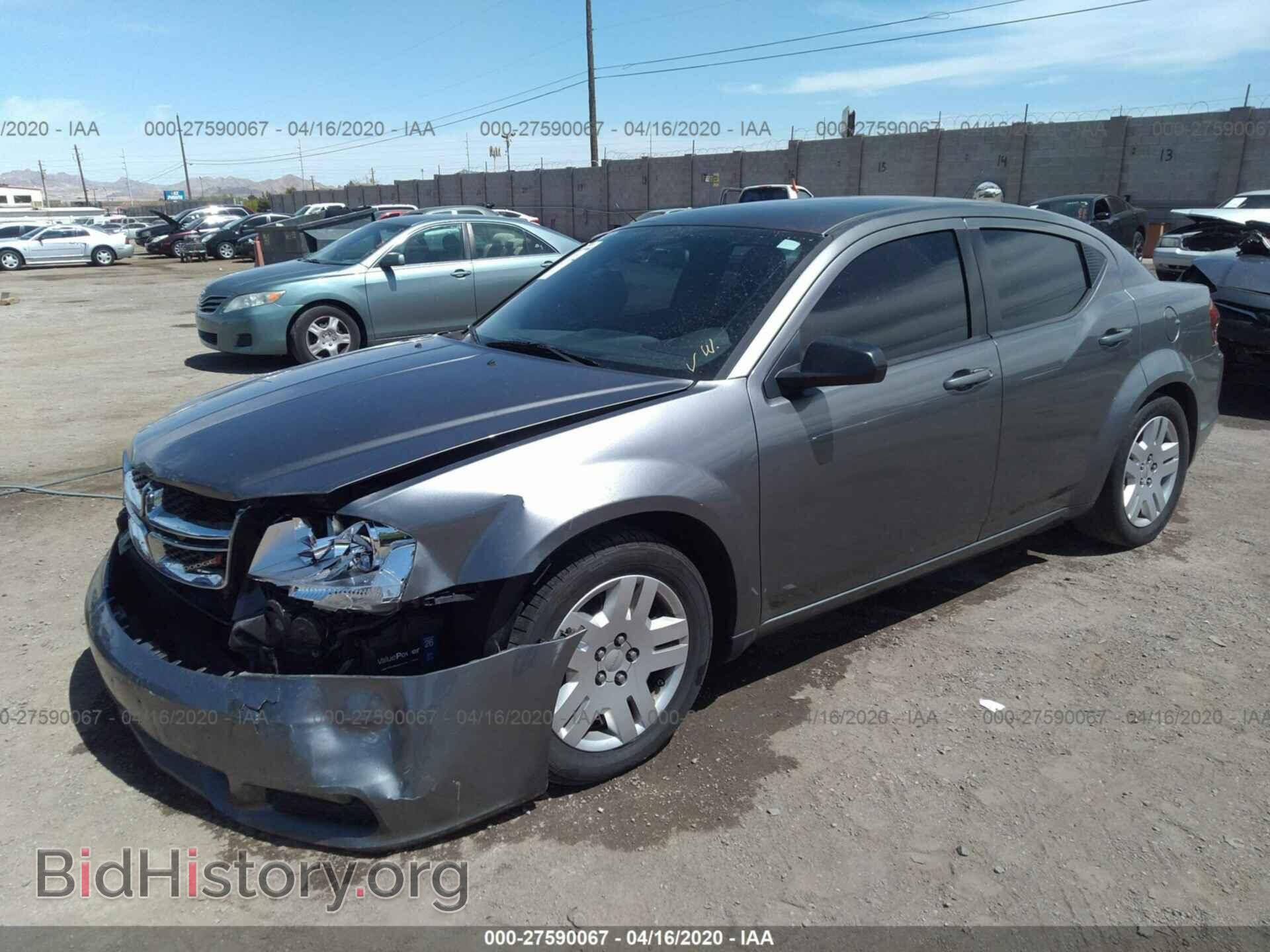 2012 DODGE AVENGER - VIN: 1C3CDZAB5CN331741 - Photo 2