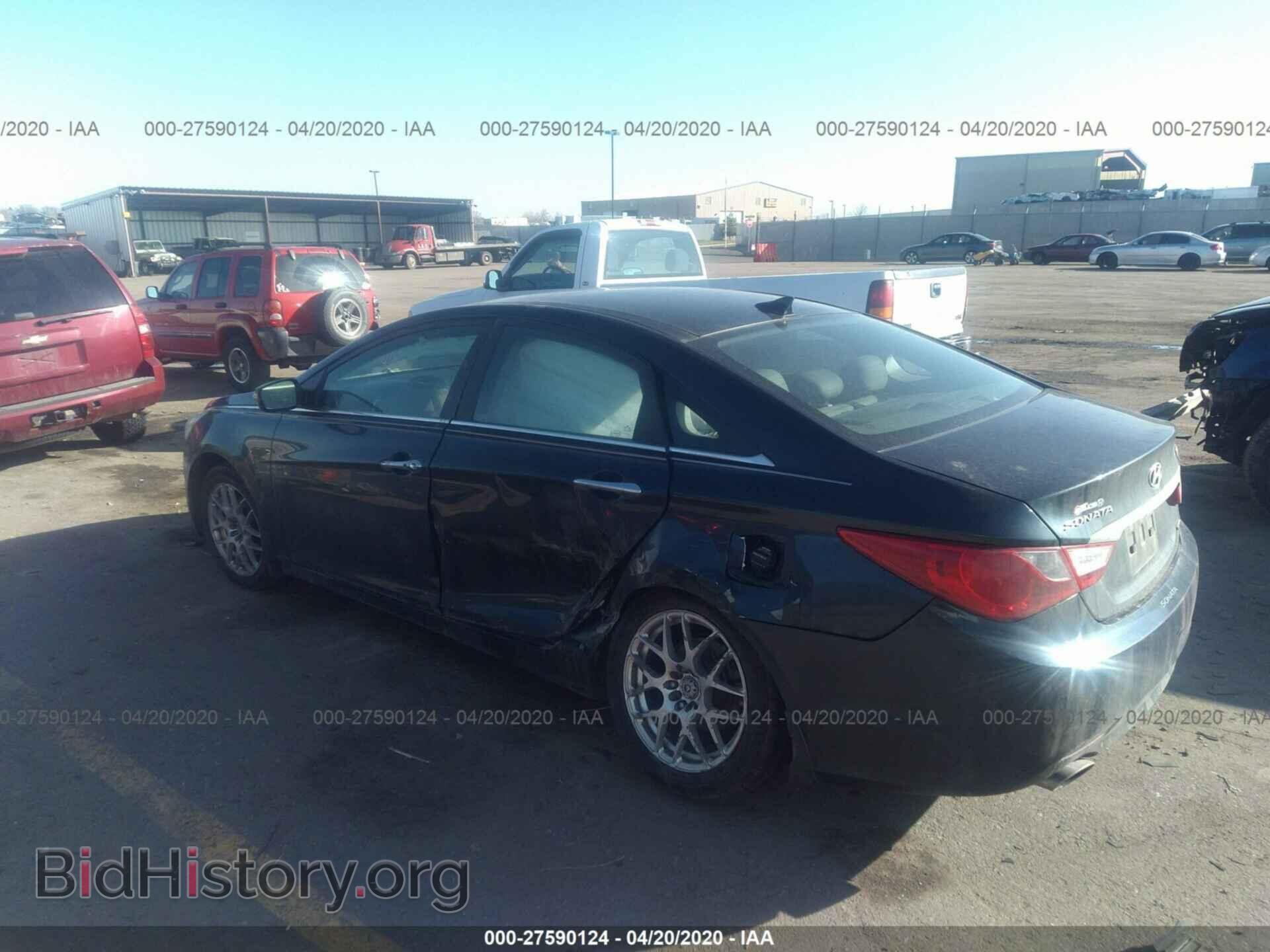 2012 HYUNDAI SONATA - VIN: 5NPEC4AB5CH368024 - Фото 3