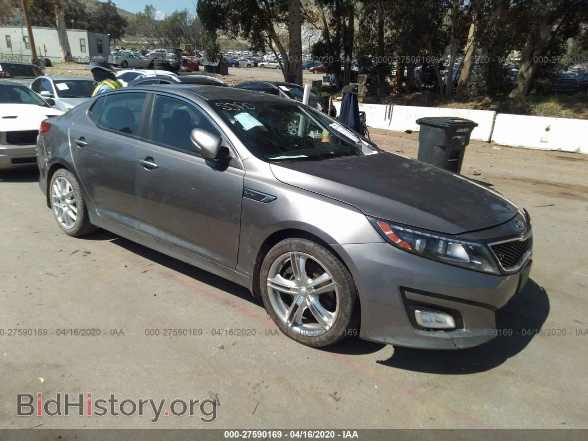 Фотография 5XXGR4A65FG399316 - KIA OPTIMA 2015