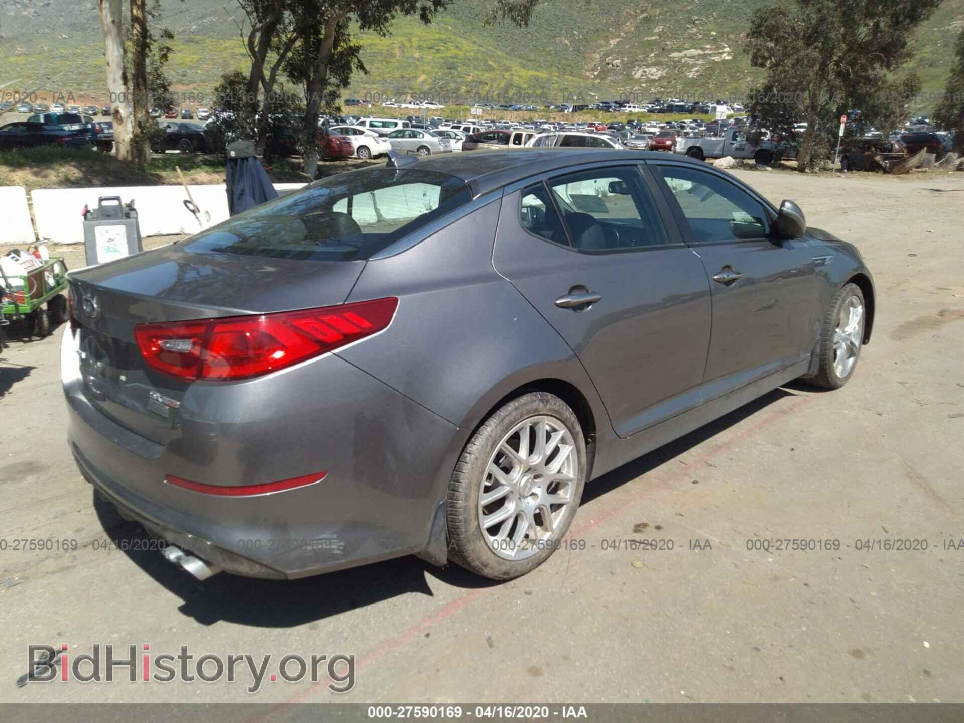 2015 KIA OPTIMA - VIN: 5XXGR4A65FG399316 - Photo 4